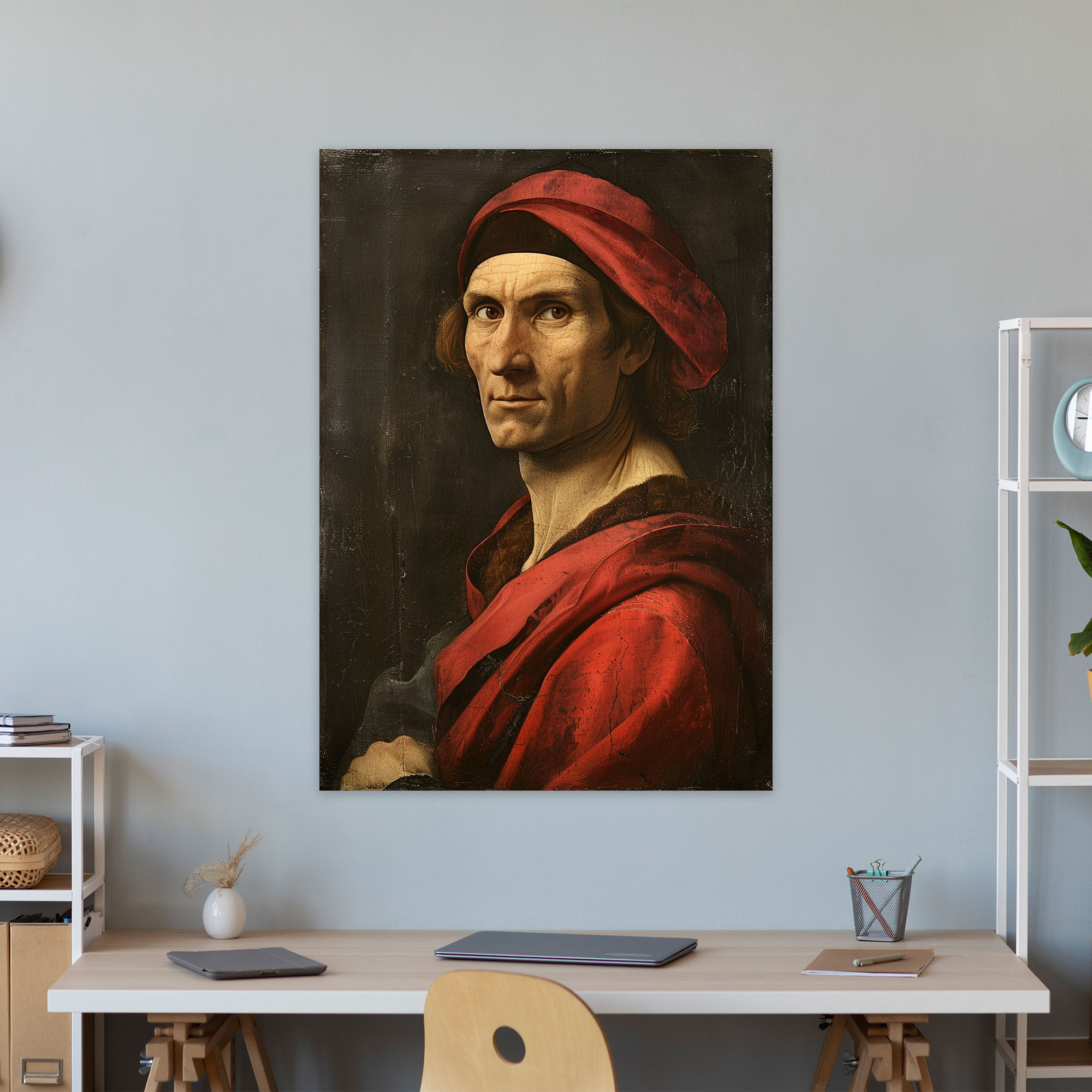 Historical Figures Raffaello Sanzio Canvas Print - Raffaello Sanzio, Canvas Print, Canvas, Canvas Wall Art