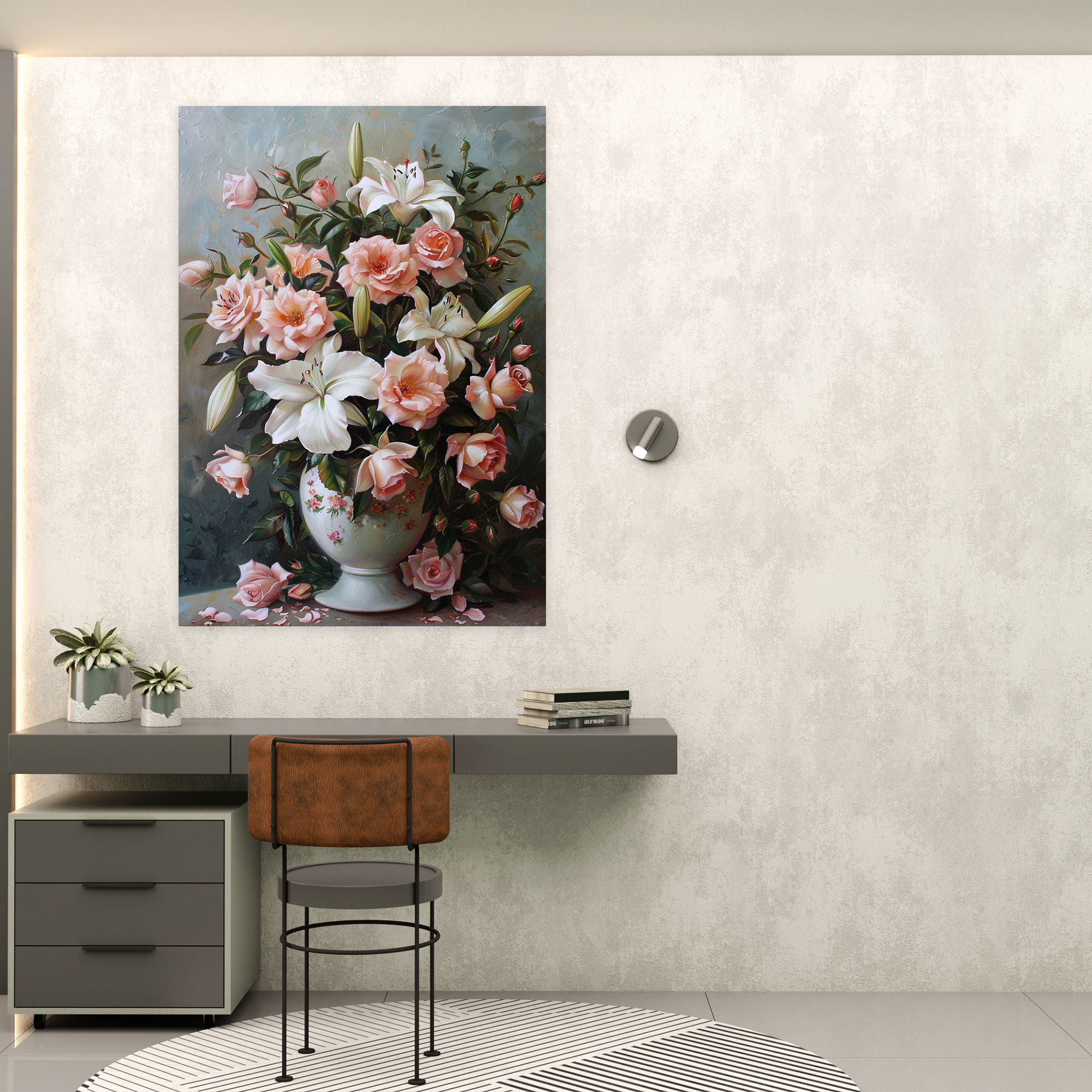 Floral Still Life Canvas Print By Raffaello Sanzio - Raffaello Sanzio, Canvas Print, Home Decoration, Canvas Wall Art