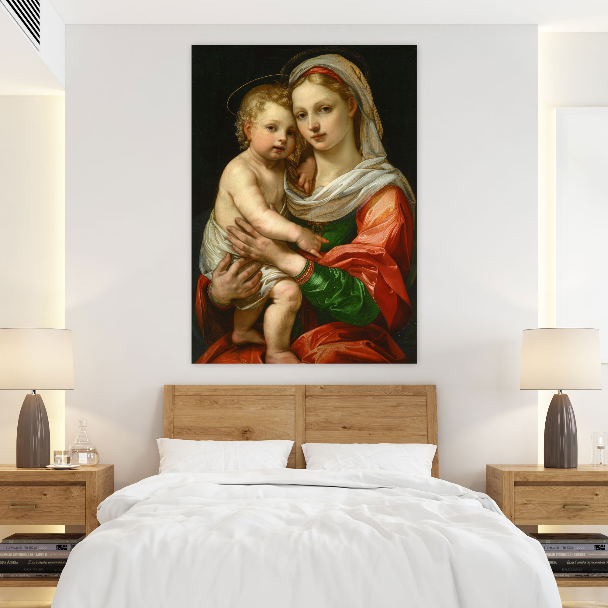 Raffaello Sanzio Wall Art - Raffaello Sanzio, Canvas, Canvas Wall Art, Raffaello Sanzio