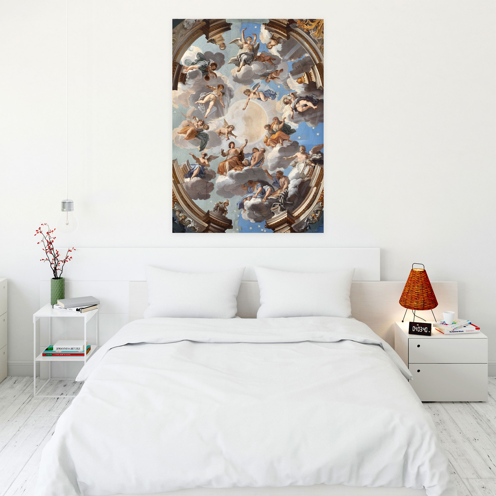 Celestial Architecture Wall Decoration - Raffaello Sanzio, Wall Decoration, Classical Architecture, Celestial Beings