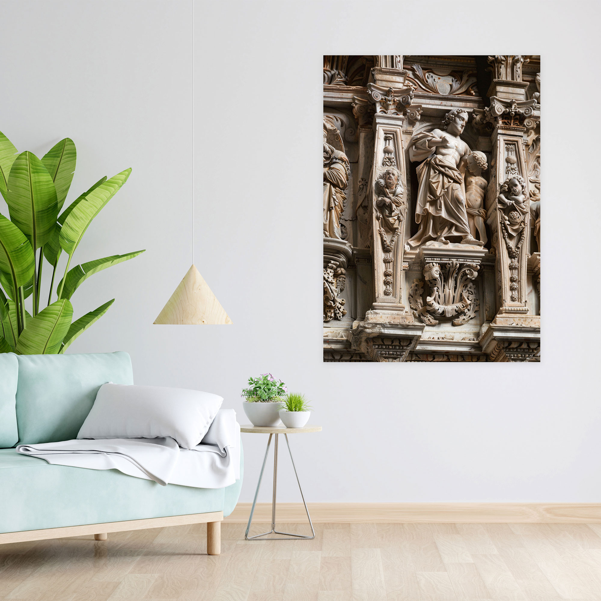 Architectural Details Wall Decoration - Raffaello Sanzio, Wall Decoration, Canvas, Wall Art