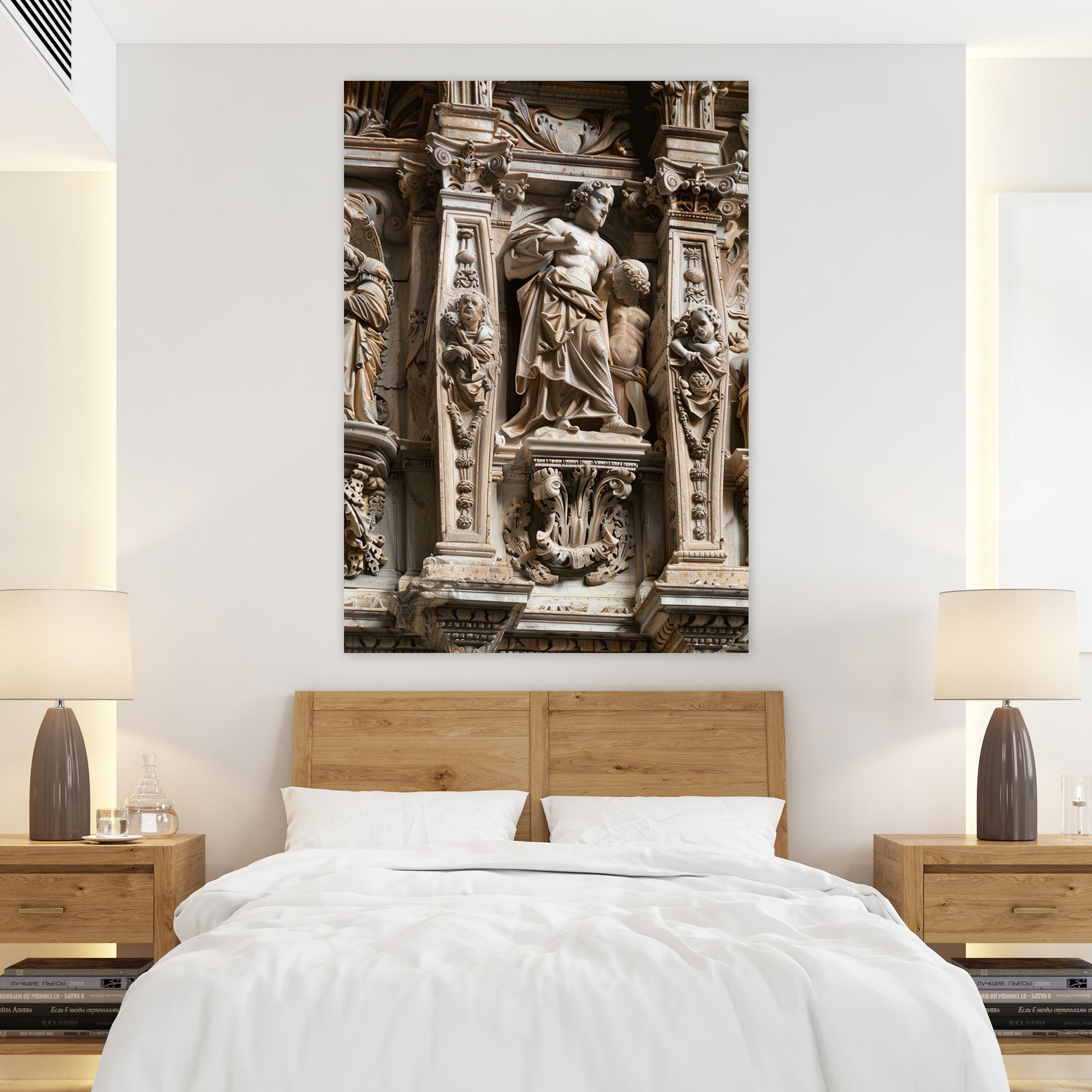 Architectural Details Wall Decoration - Raffaello Sanzio, Wall Decoration, Canvas, Wall Art