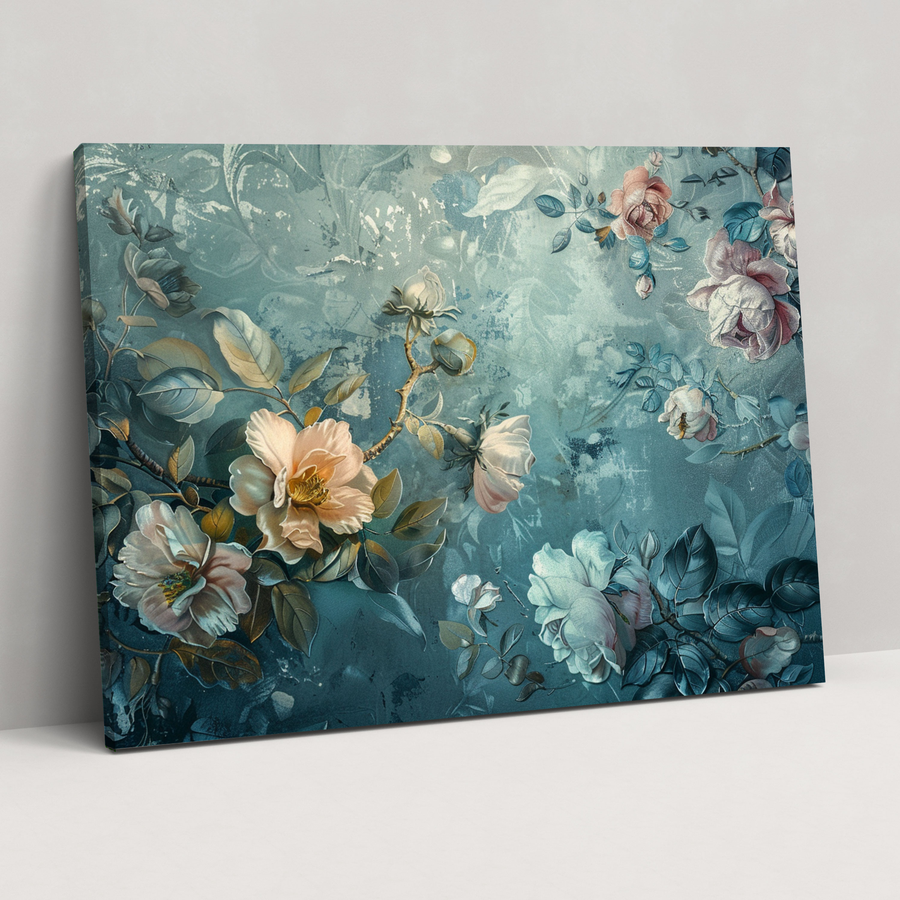 Whimsical Rococo Wall Art - Rococo, Canvas, Canvas Wall Art, Home Decoration