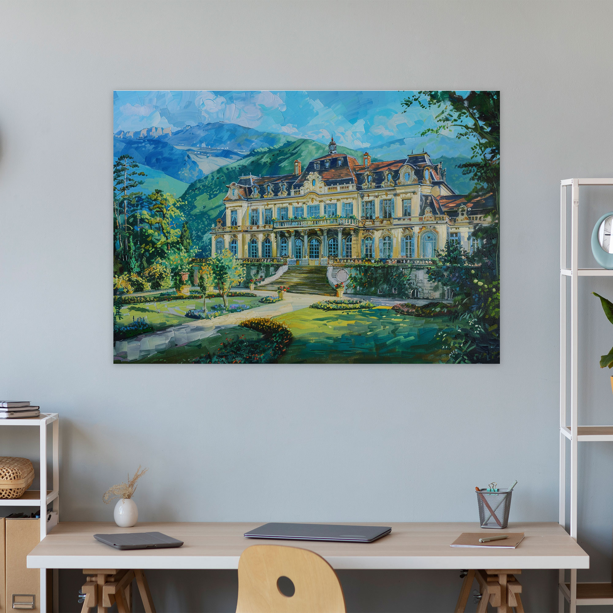 Rococo Style Painting Wall Art - Rococo, Wall Art, Home Decoration, Wall Decoration