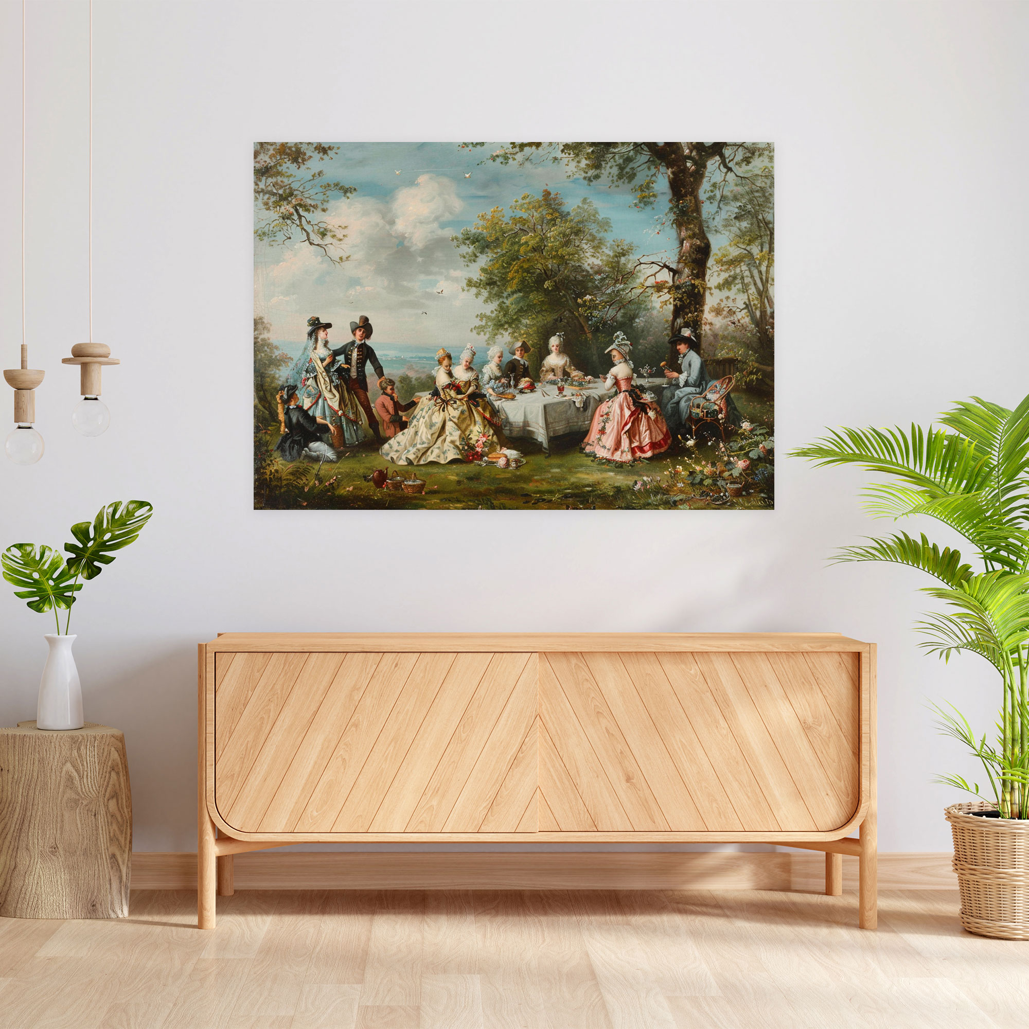 Rococo Style Painting Wall Art - Rococo, Home Decoration, Rococo Style Painting, Wall Art