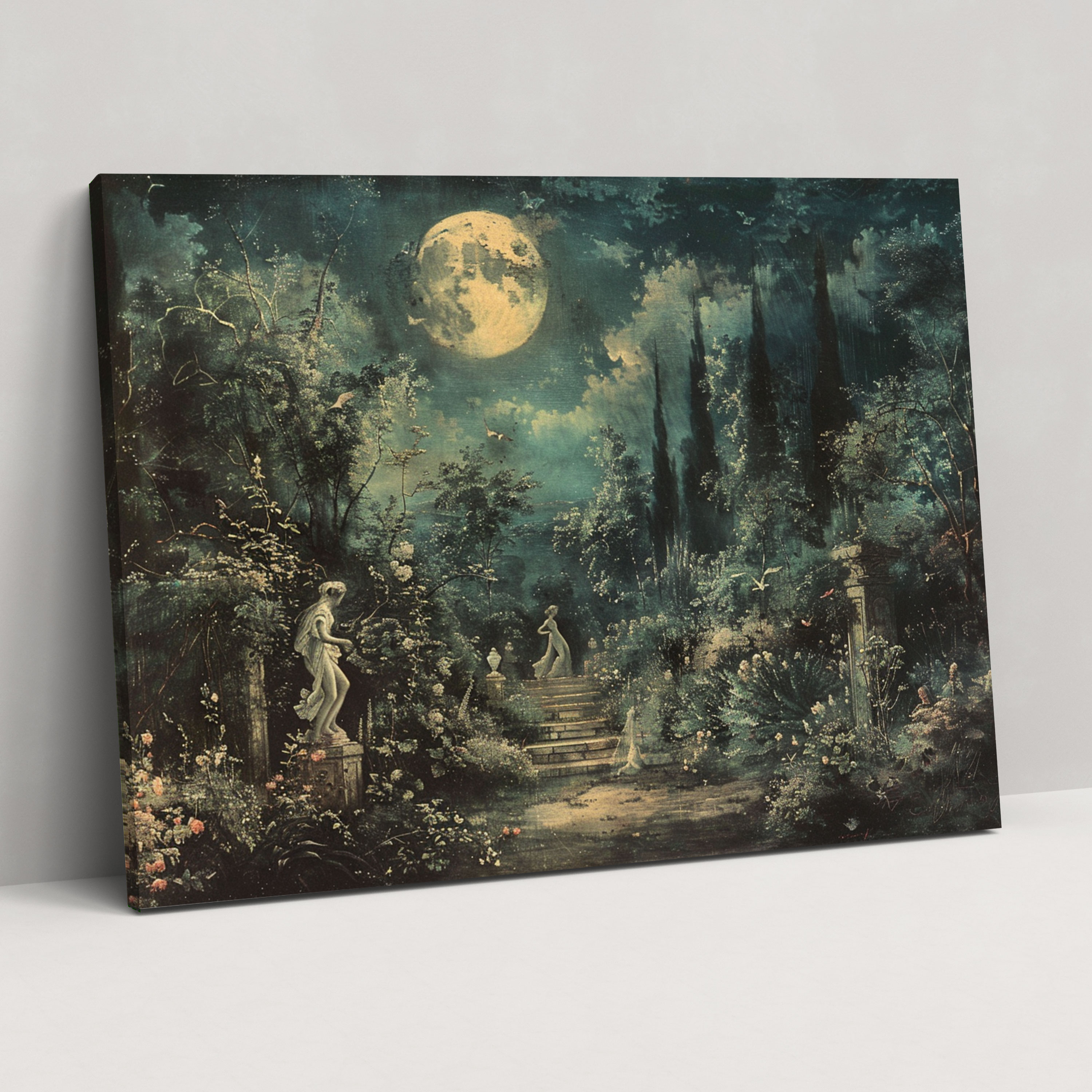 Rococo Style Painting Wall Decoration - Rococo, Wall Decoration, Wall Art, Rococo Style Painting