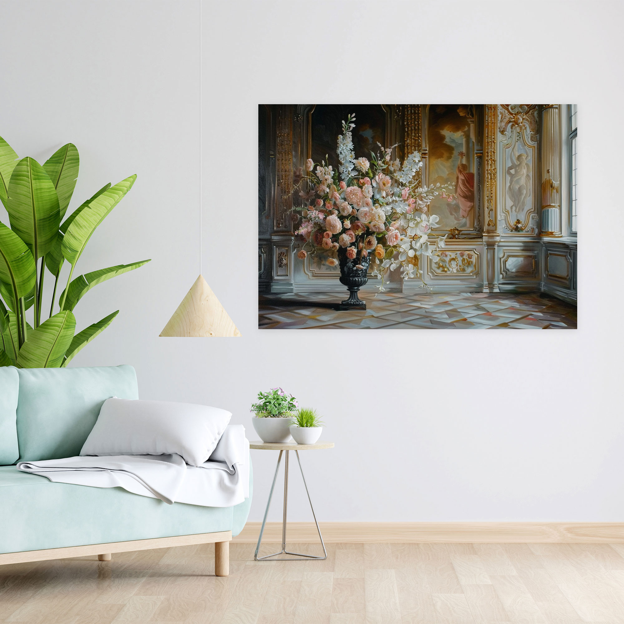 Rococo Style Painting Wall Art - Rococo, Canvas, Home Decoration, Wall Decoration