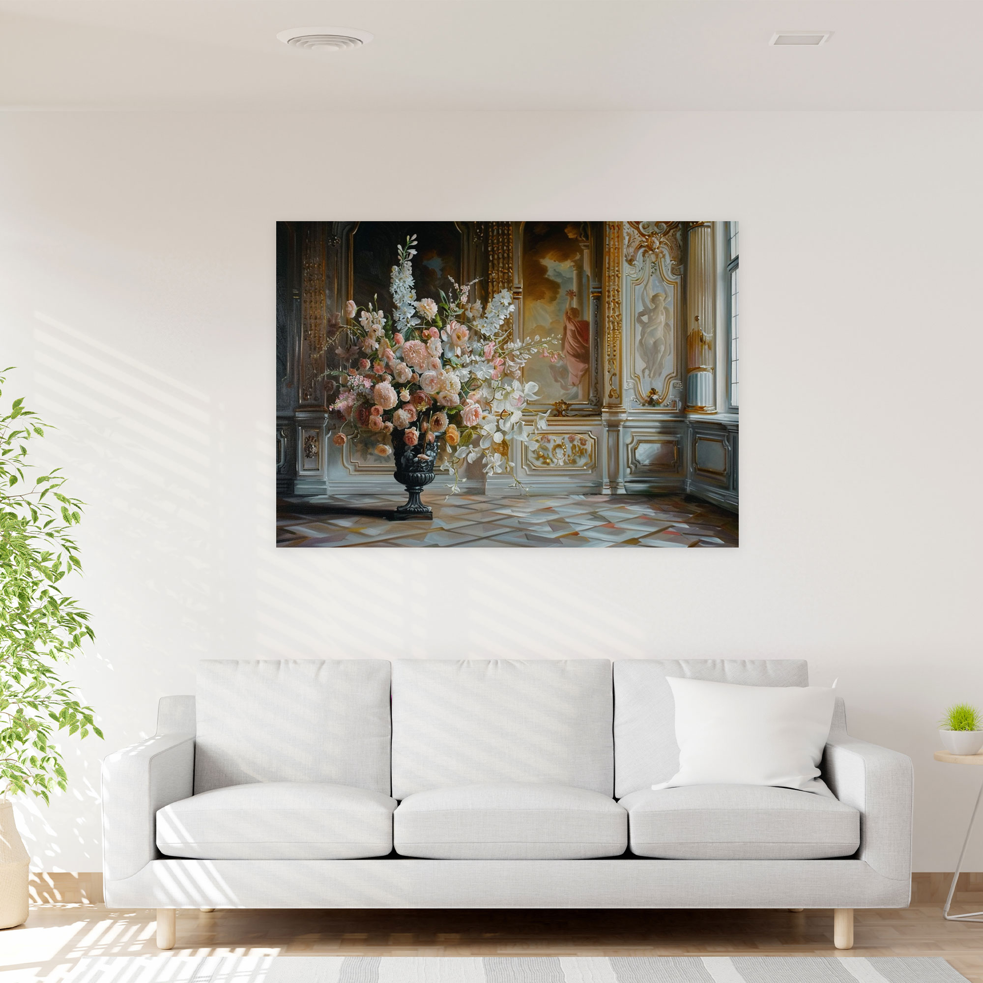 Rococo Style Painting Wall Art - Rococo, Canvas, Home Decoration, Wall Decoration