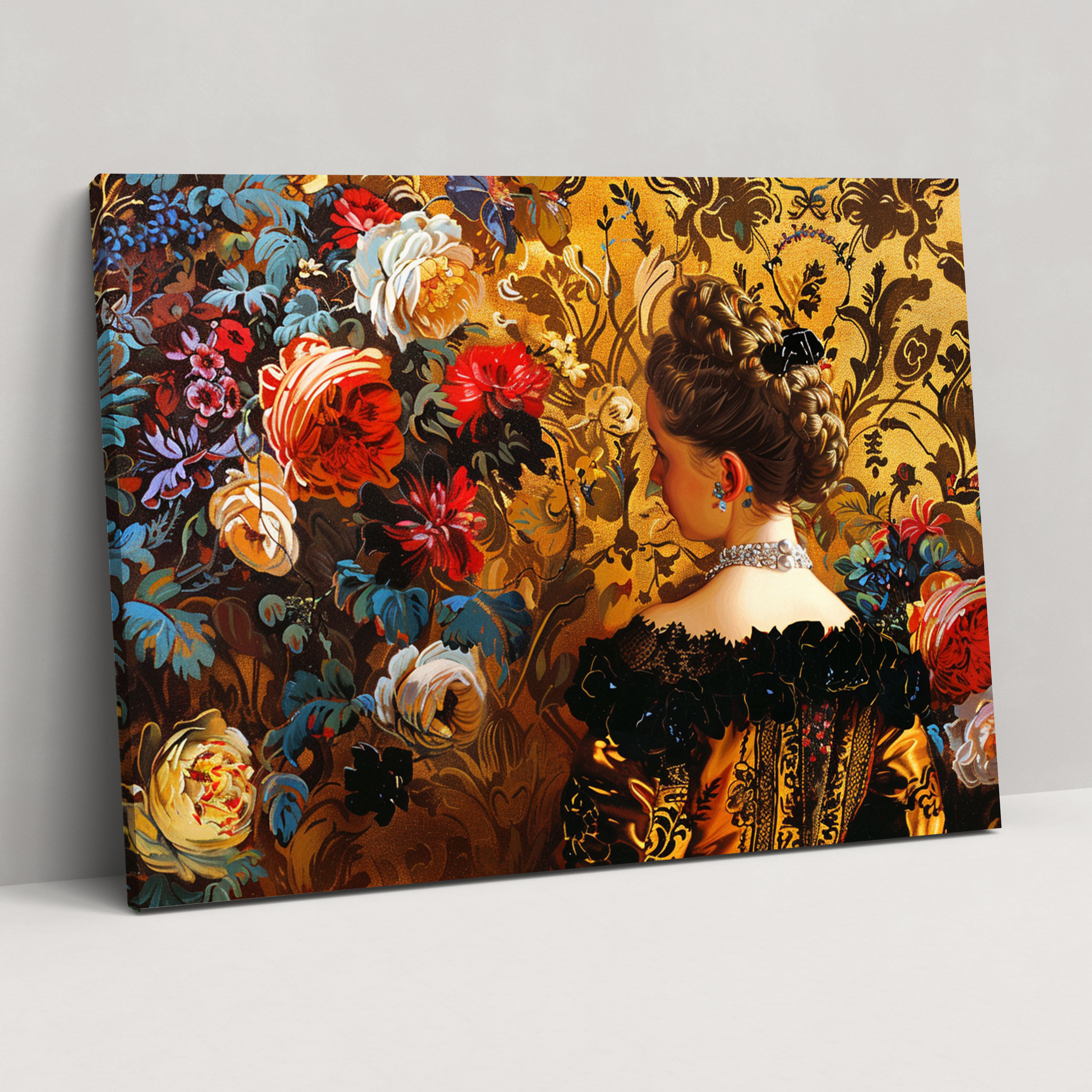 Rococo Style Painting Wall Art - Rococo, Rococo Style Painting, Home Decoration, Wall Decoration