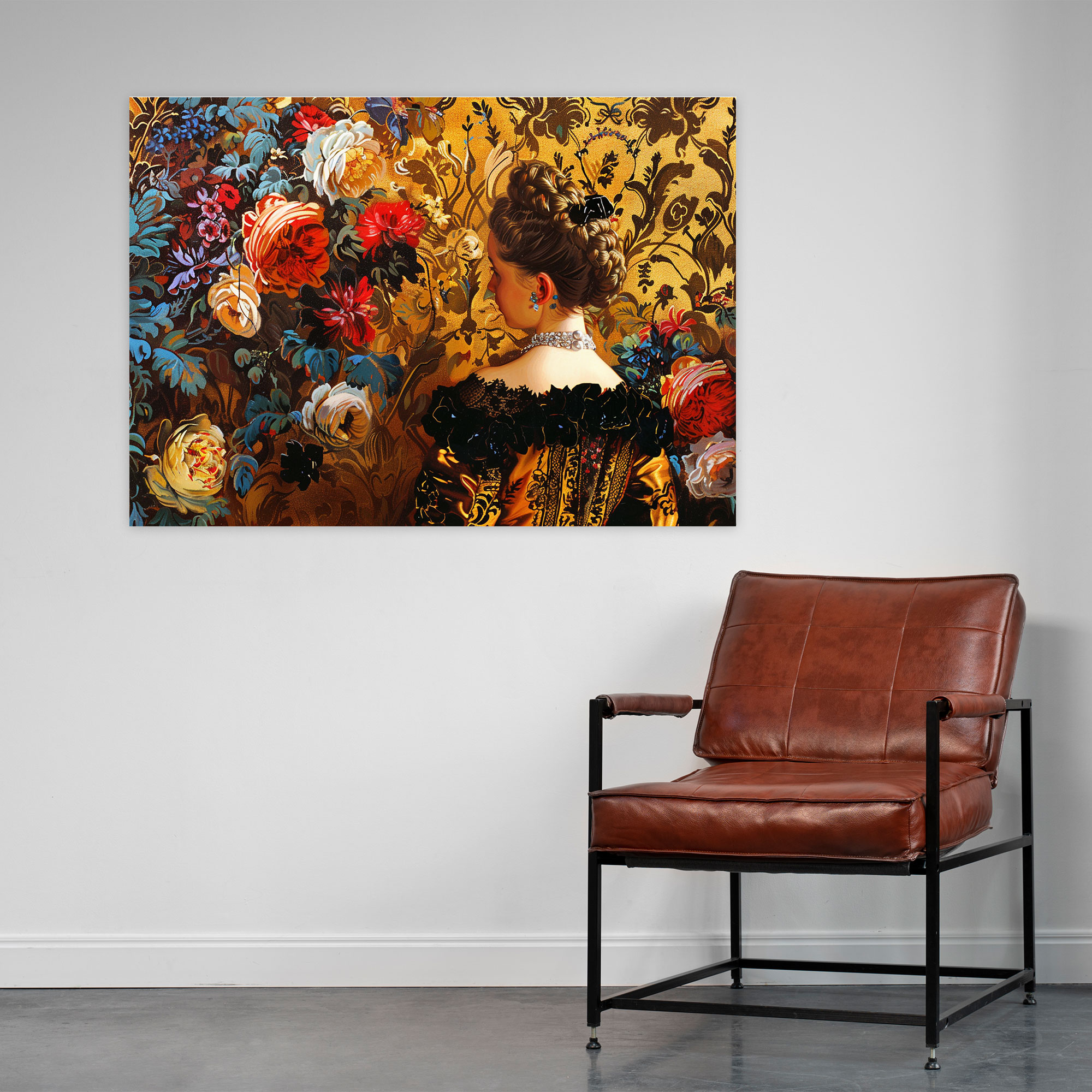 Rococo Style Painting Wall Art - Rococo, Rococo Style Painting, Home Decoration, Wall Decoration