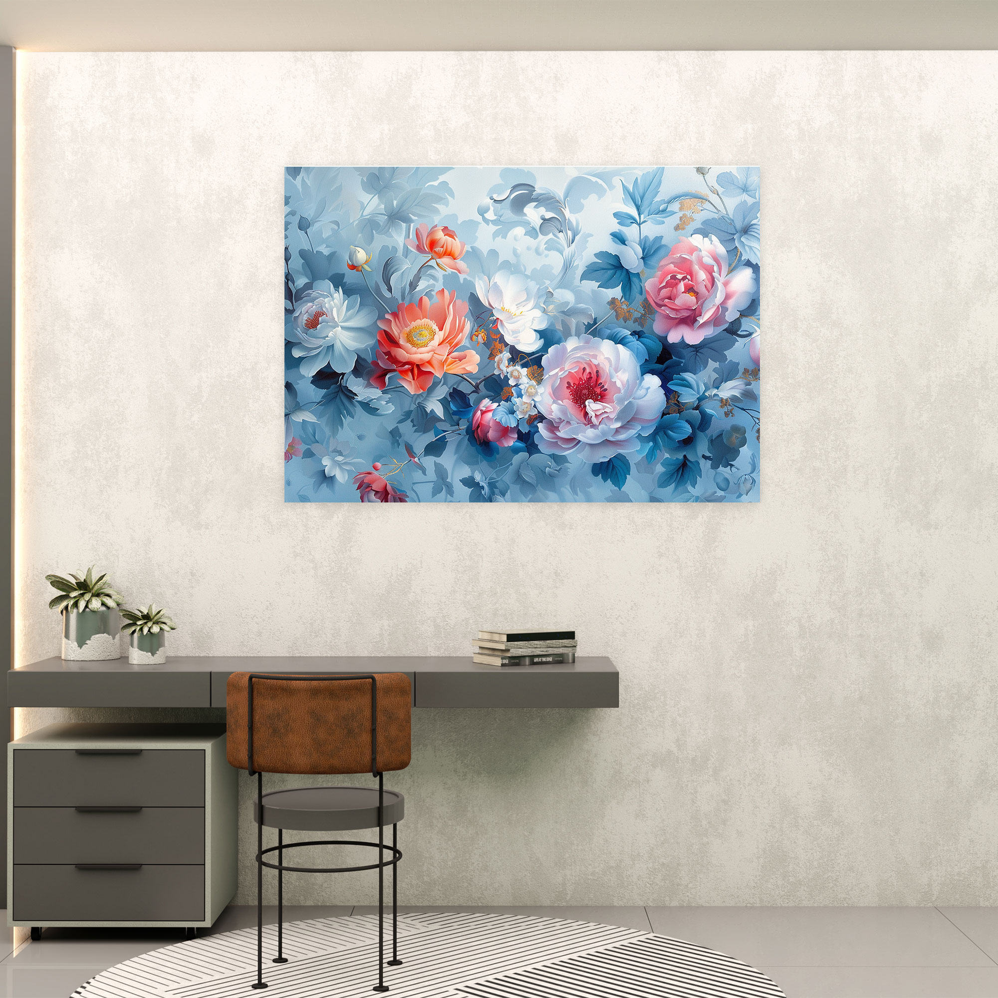 Rococo Style Painting Wall Art - Rococo, Rococo Style Painting, Canvas Wall Art, Wall Art
