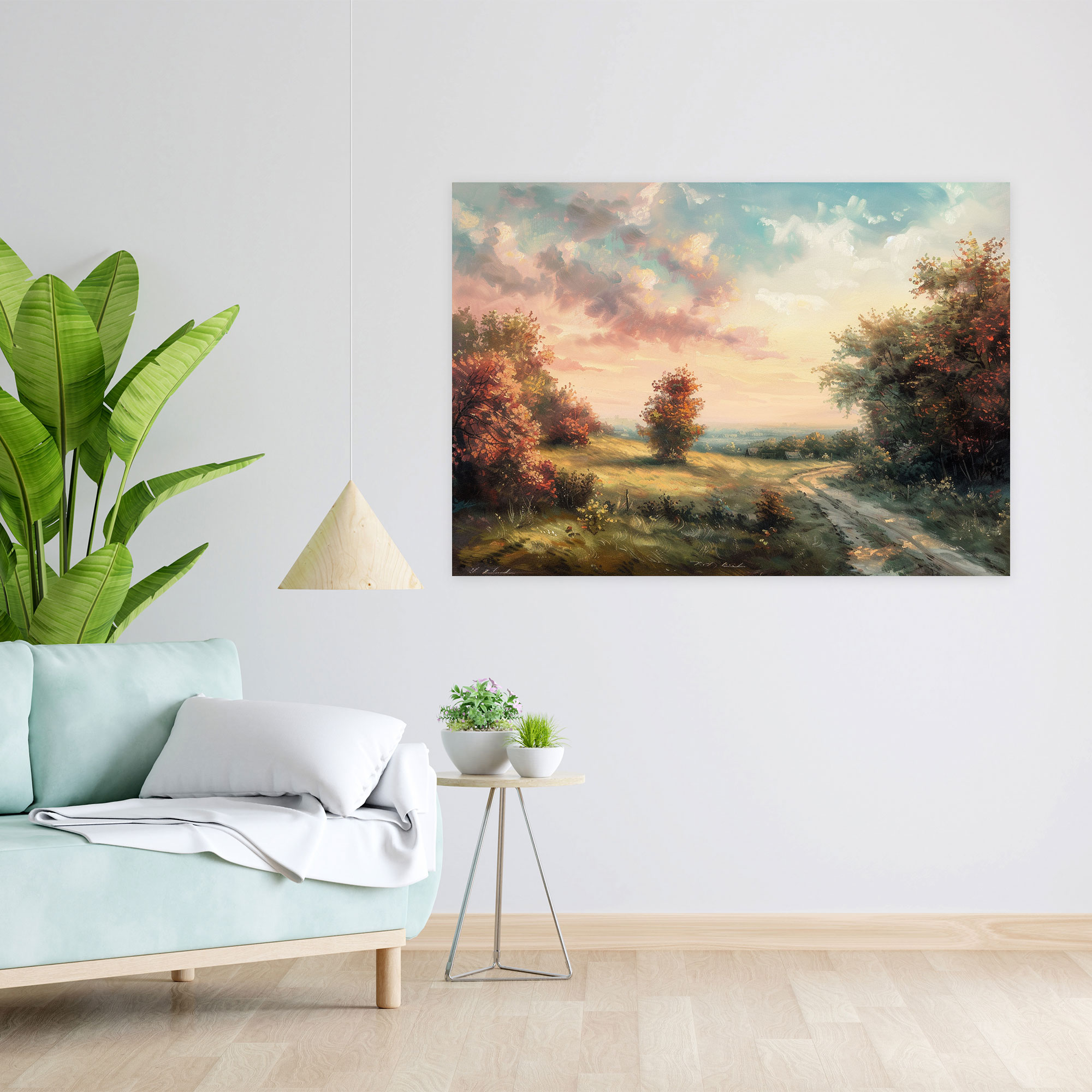 Dreamy Rococo Style Painting Wall Art - Rococo, Home Decoration, Wall Art, Wall Decoration