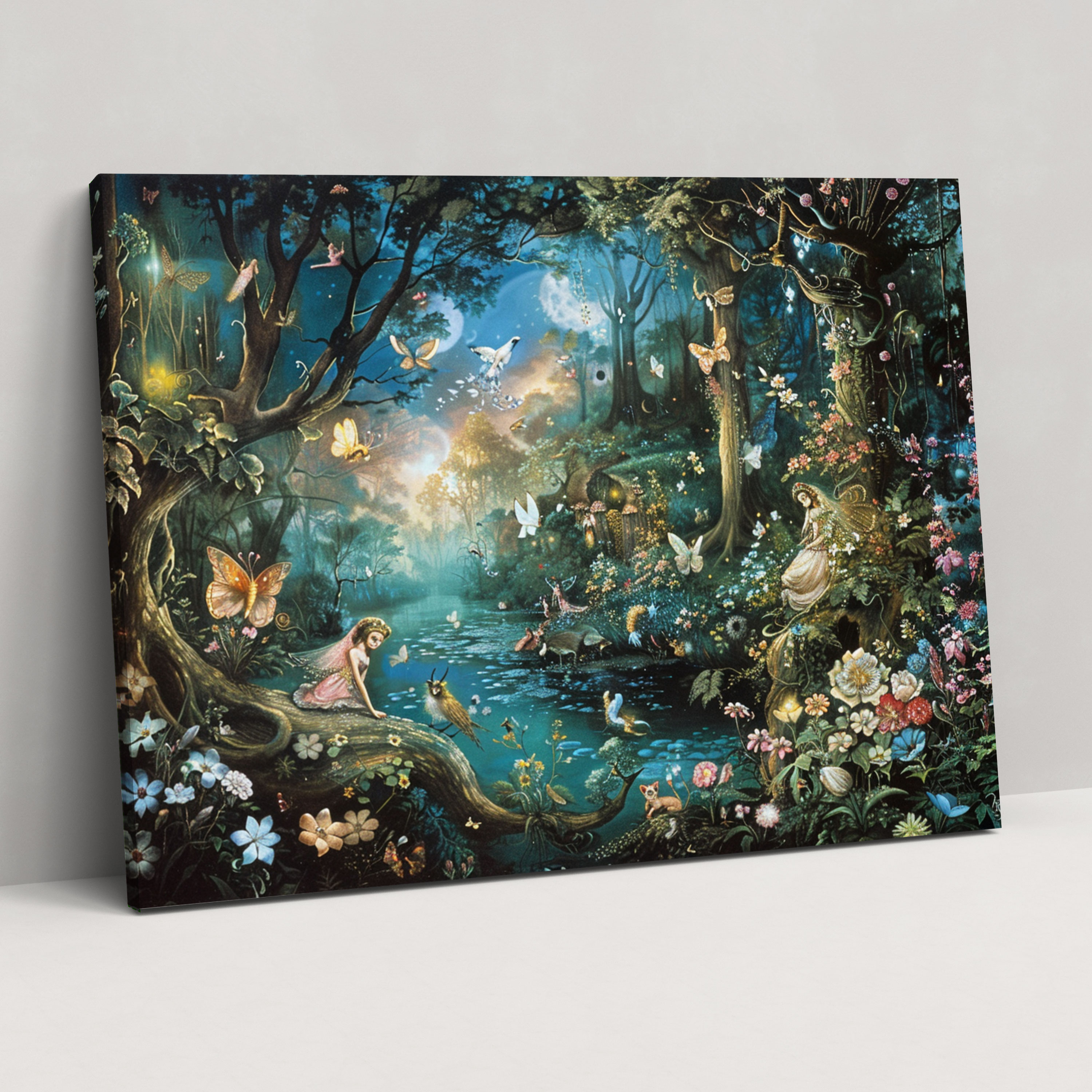 Rococo Style Painting Wall Decoration - Rococo, Wall Decoration, Rococo Style Painting, Wall Art