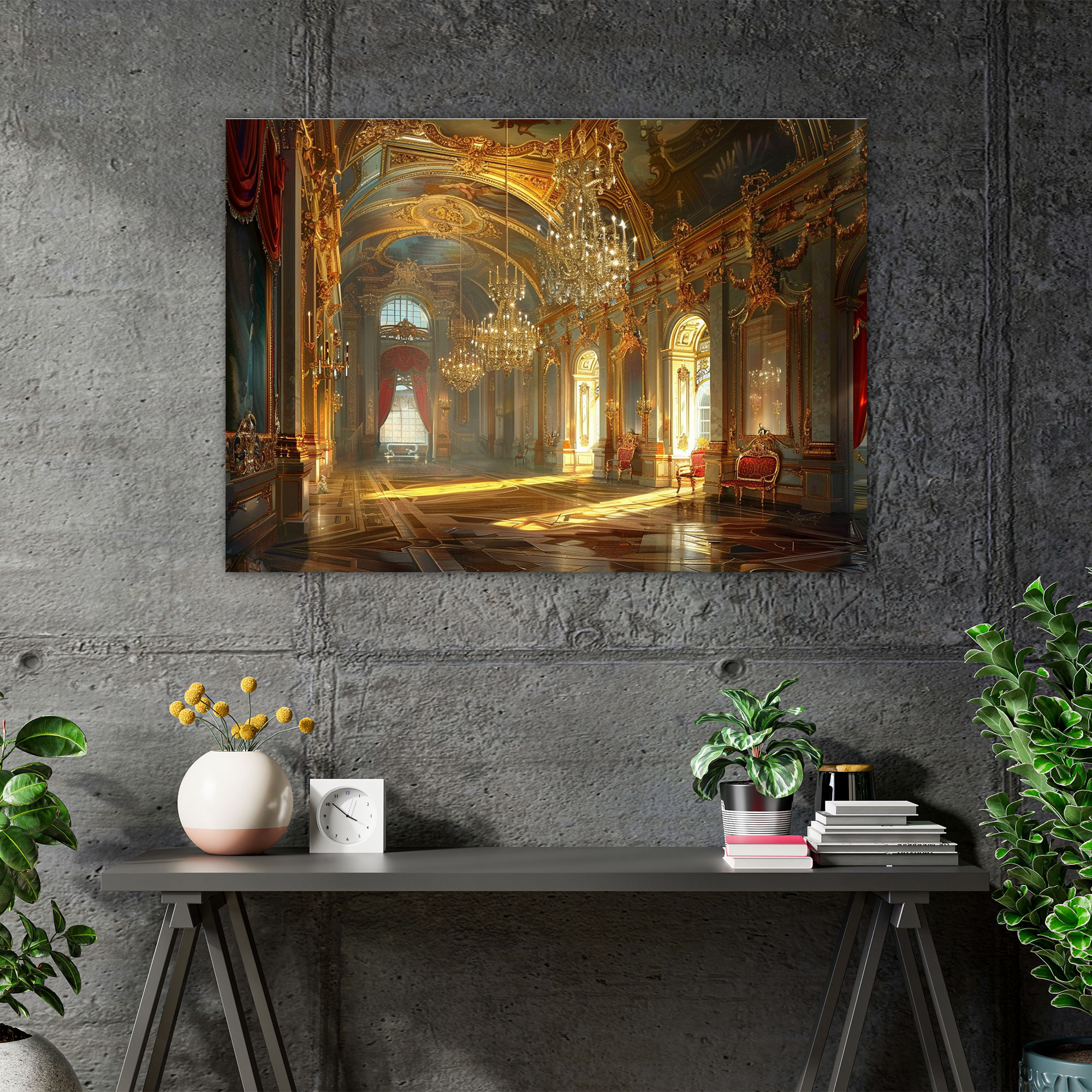 Rococo Style Painting Wall Art - Rococo, Canvas Wall Art, Canvas, Wall Art