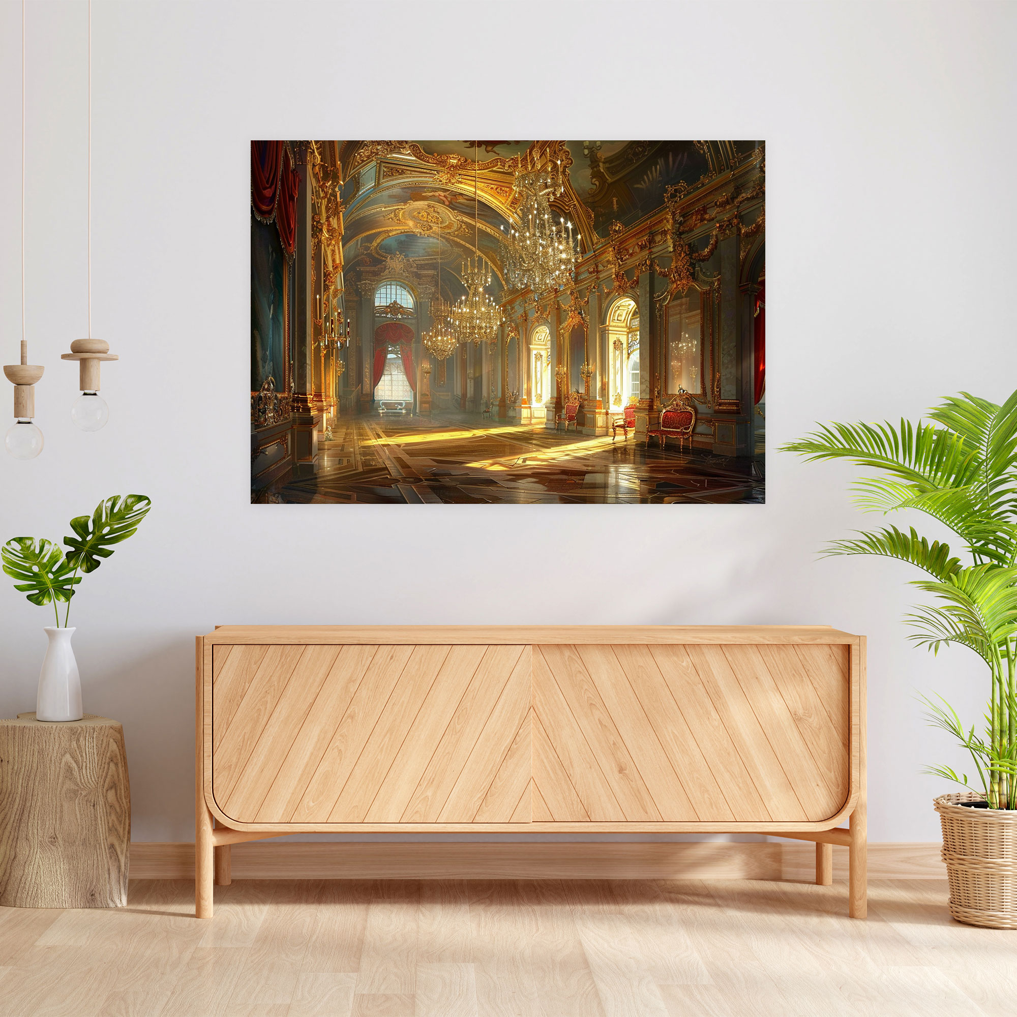 Rococo Style Painting Wall Art - Rococo, Canvas Wall Art, Canvas, Wall Art