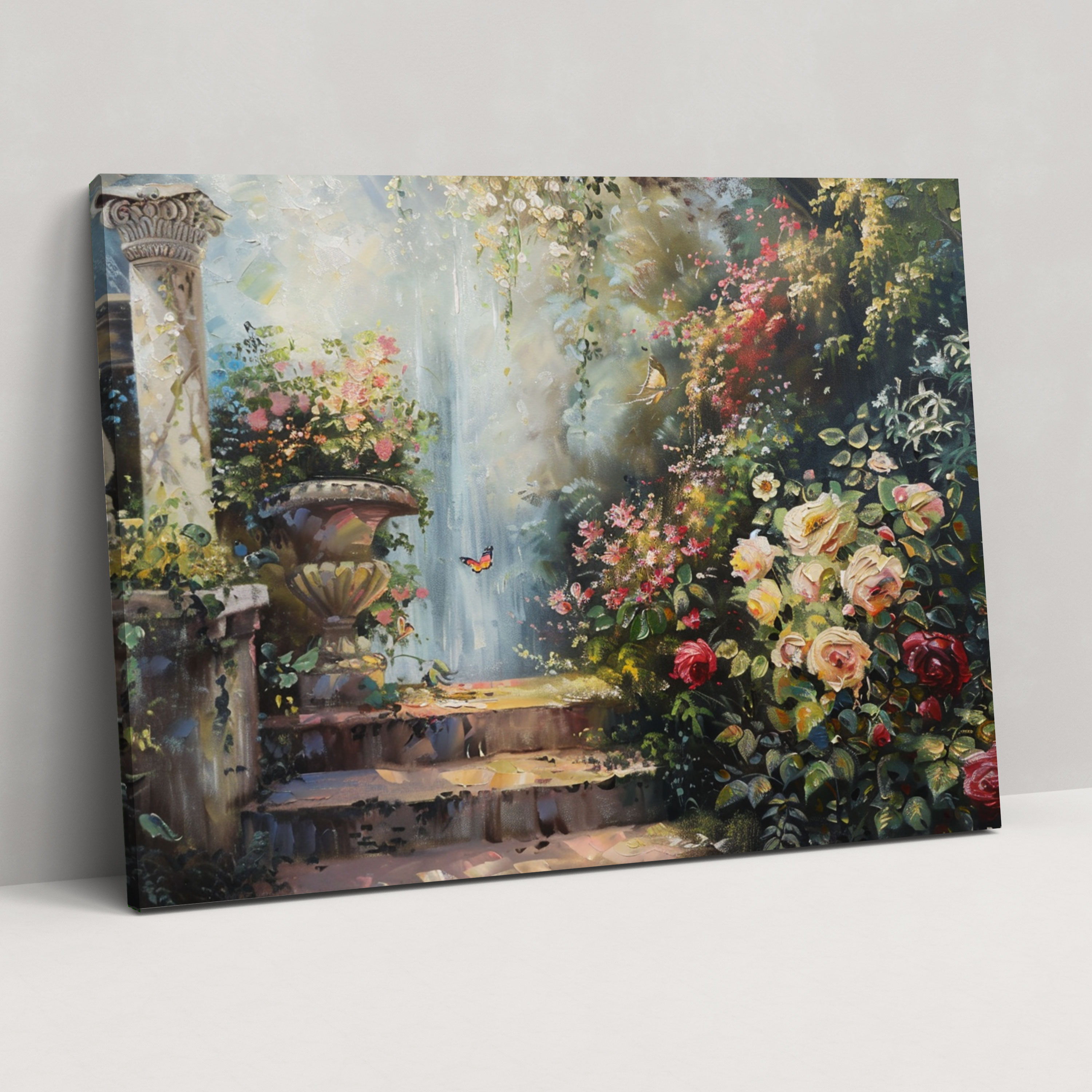 Rococo Style Painting Wall Decoration - Rococo, Home Decoration, Canvas Wall Art, Canvas Print