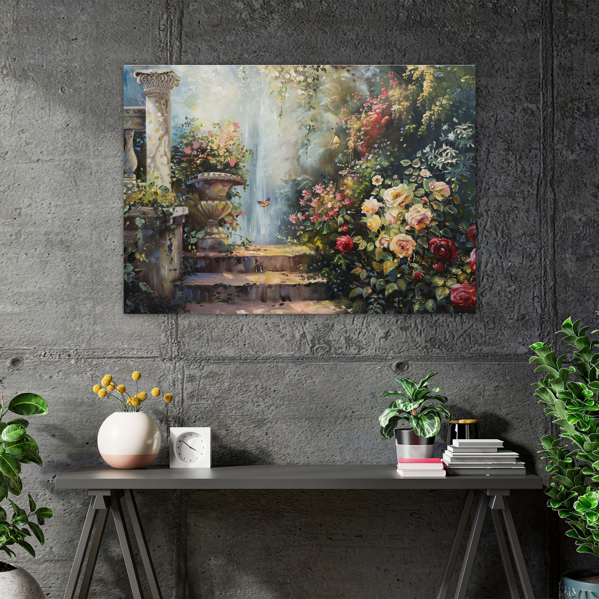 Rococo Style Painting Wall Decoration - Rococo, Home Decoration, Canvas Wall Art, Canvas Print