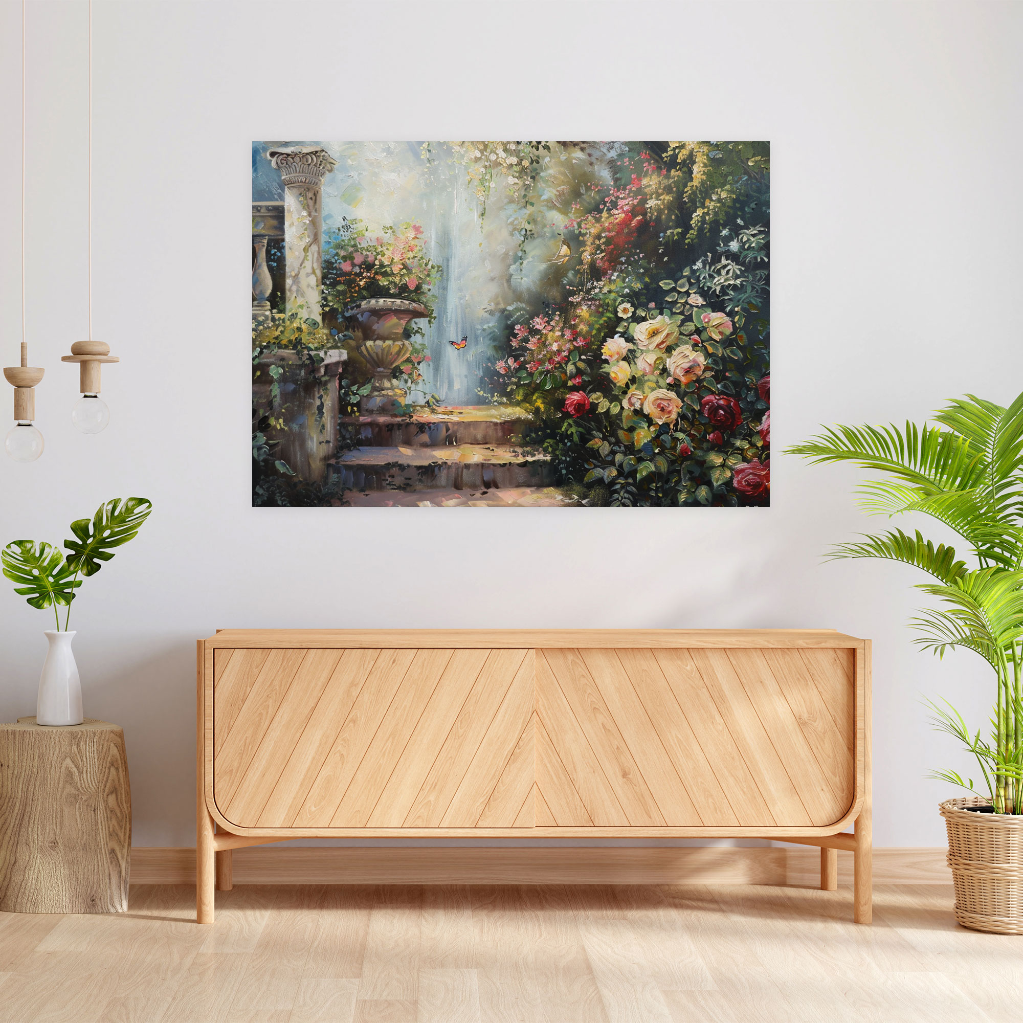 Rococo Style Painting Wall Decoration - Rococo, Home Decoration, Canvas Wall Art, Canvas Print