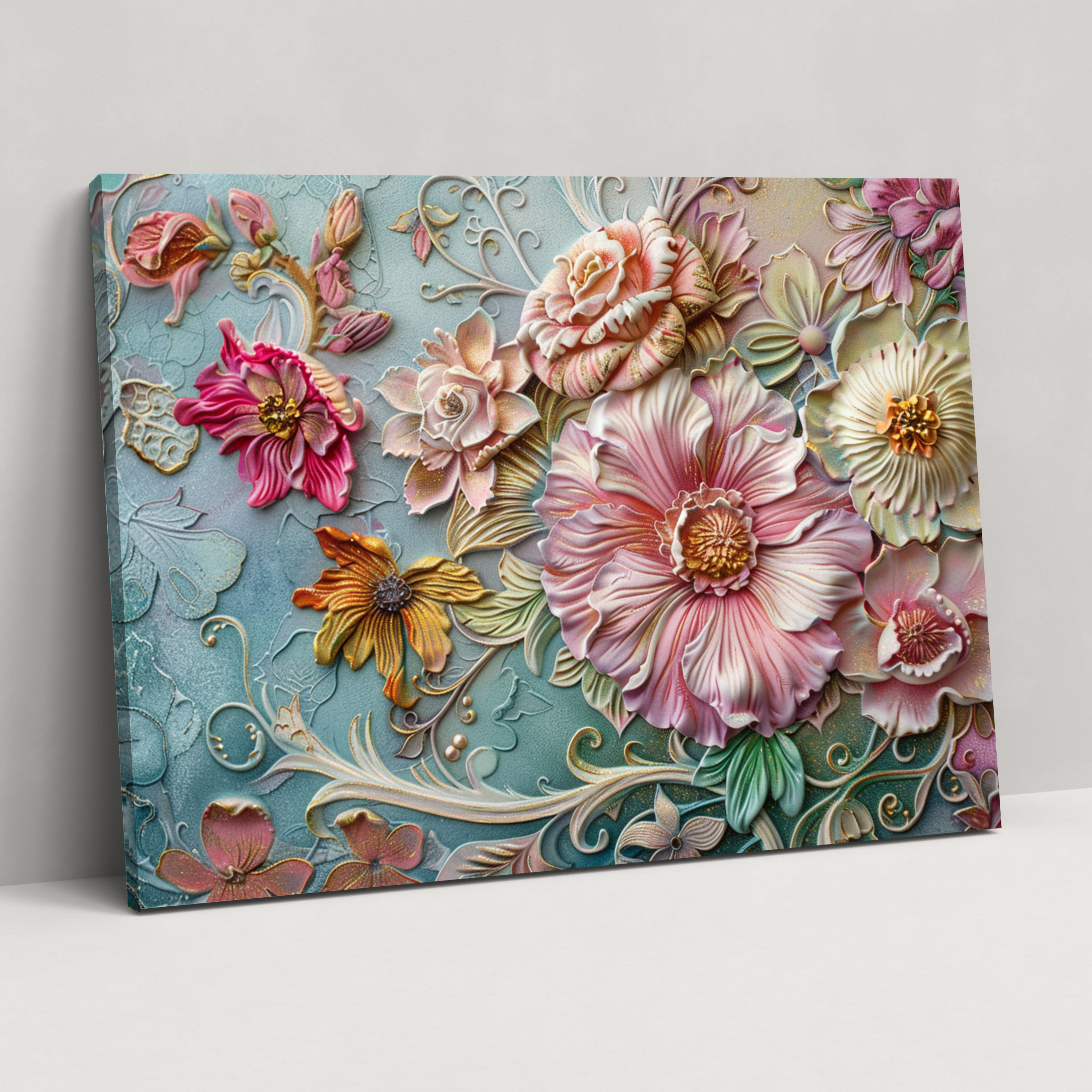 Rococo Style Painting Wall Art - Rococo, Wall Art, Rococo Style Painting, Wall Decoration