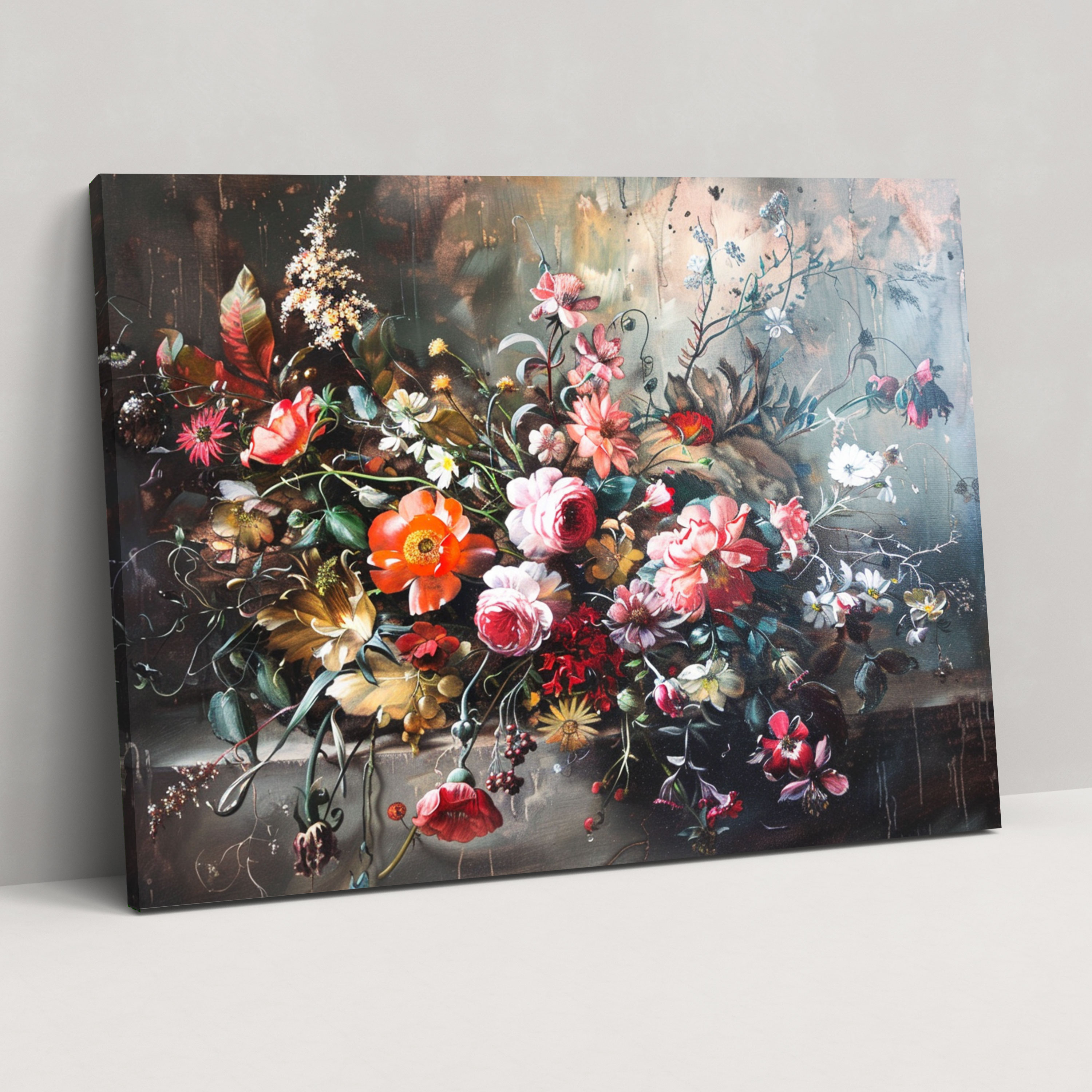 Rococo Style Painting Wall Art - Rococo, Canvas Wall Art, Canvas, Wall Decoration