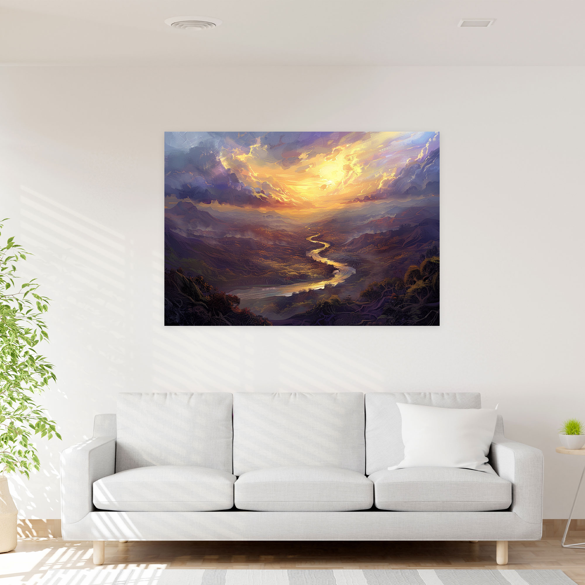 Rococo Style Painting Wall Art - Rococo, Wall Art, Wall Decoration, Canvas Wall Art