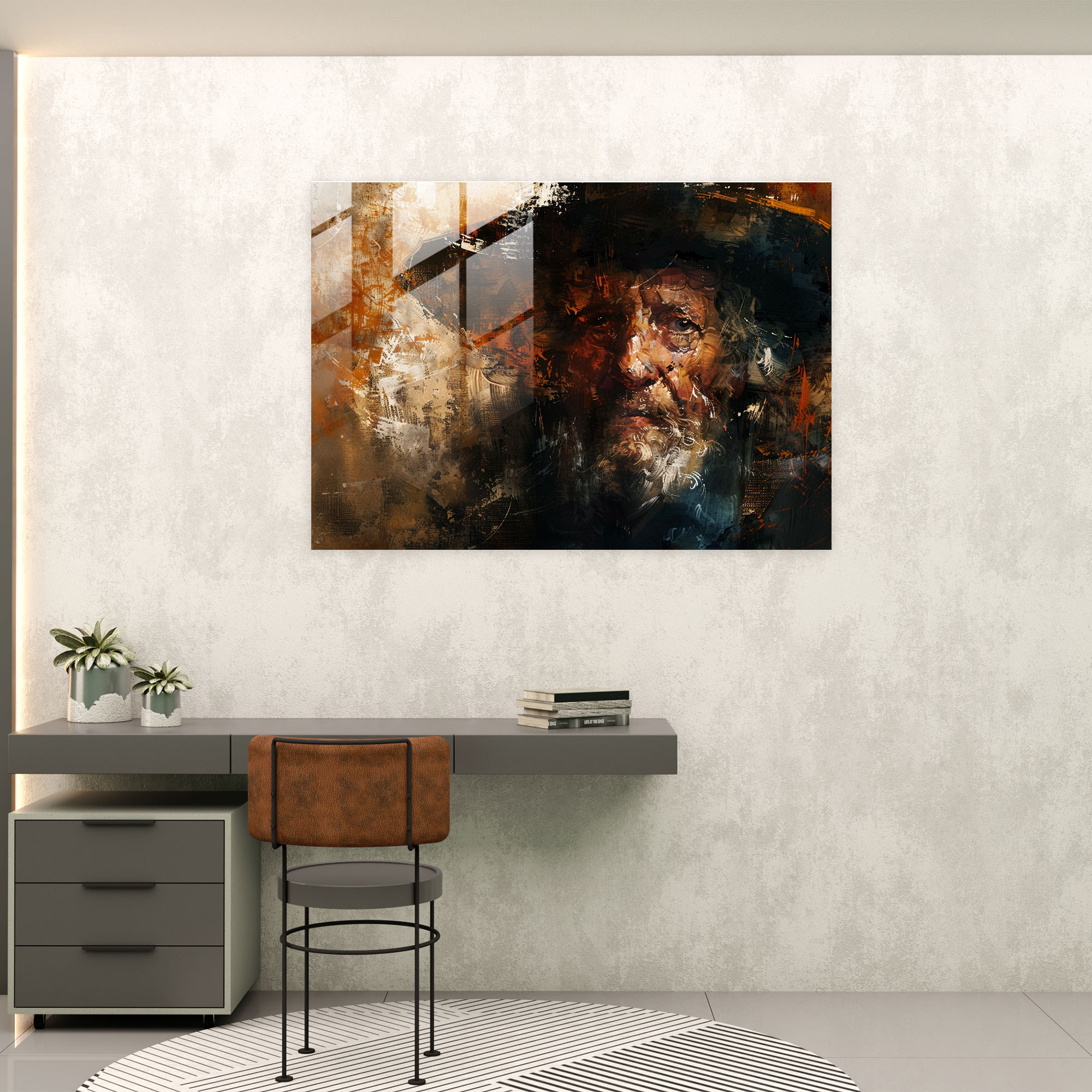 Rembrandt Modern Art - Rich Colors And Textures - Rembrandt, Wall Decoration, Home Decoration, Rembrandt