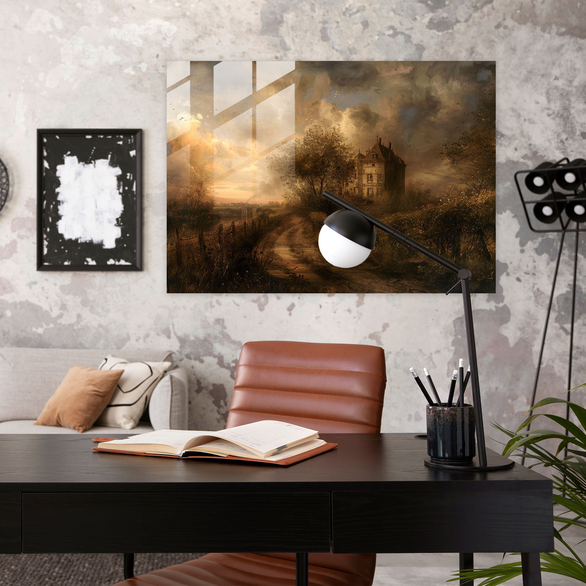 Rembrandt Glass Print - Historical Scenes And Landscapes - Rembrandt, Glass Art, Rembrandt, Home Decoration