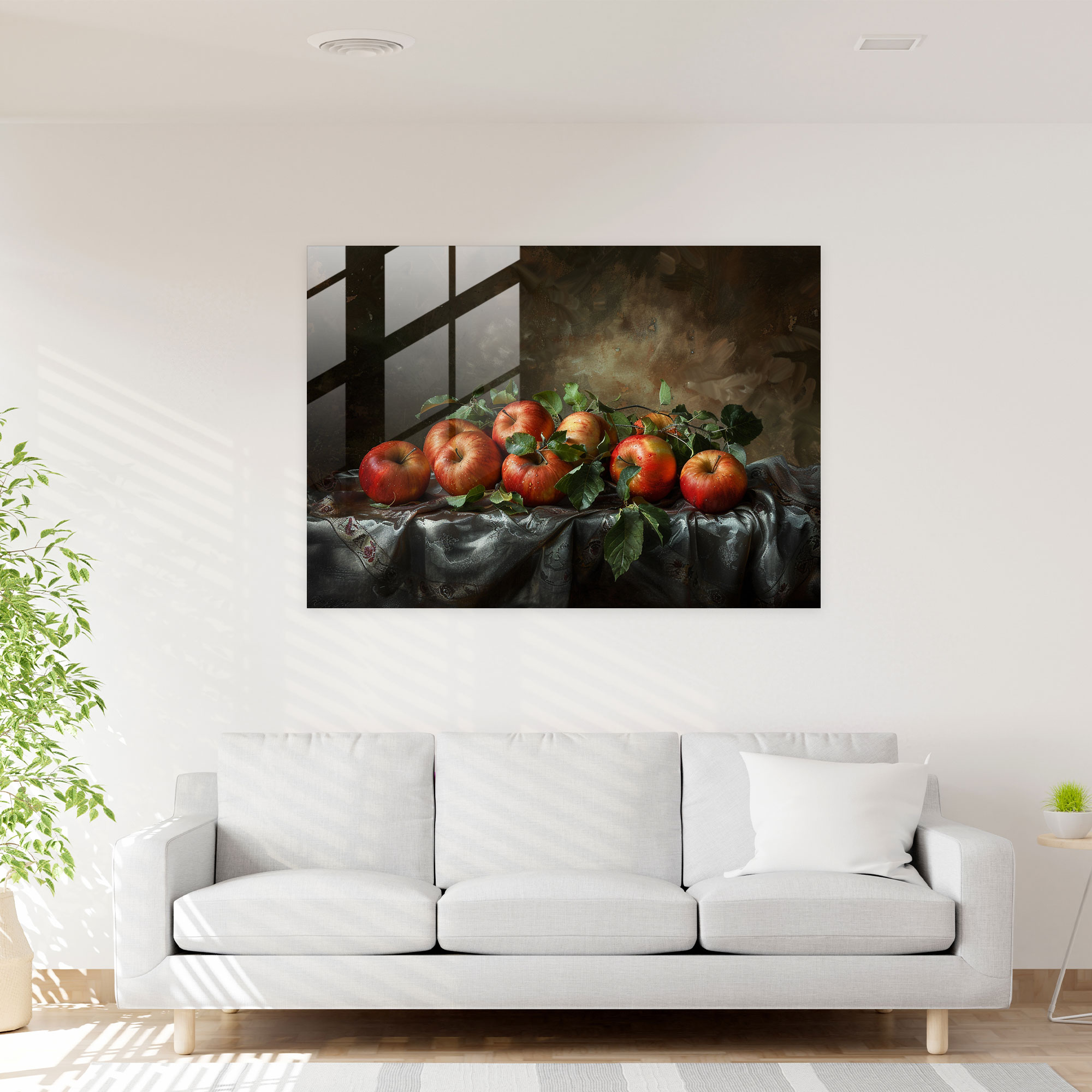 Rembrandt Glass Wall Art - Rembrandt, Rembrandt, Wall Decoration, Glass Wall Art