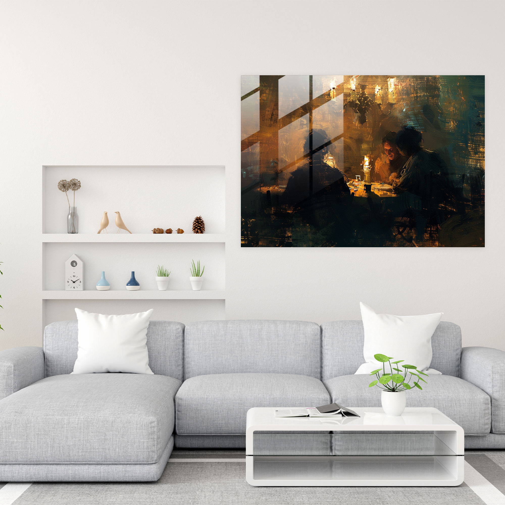 Rembrandt Glass Print - Rembrandt, Home Decoration, Rembrandt, Glass Print