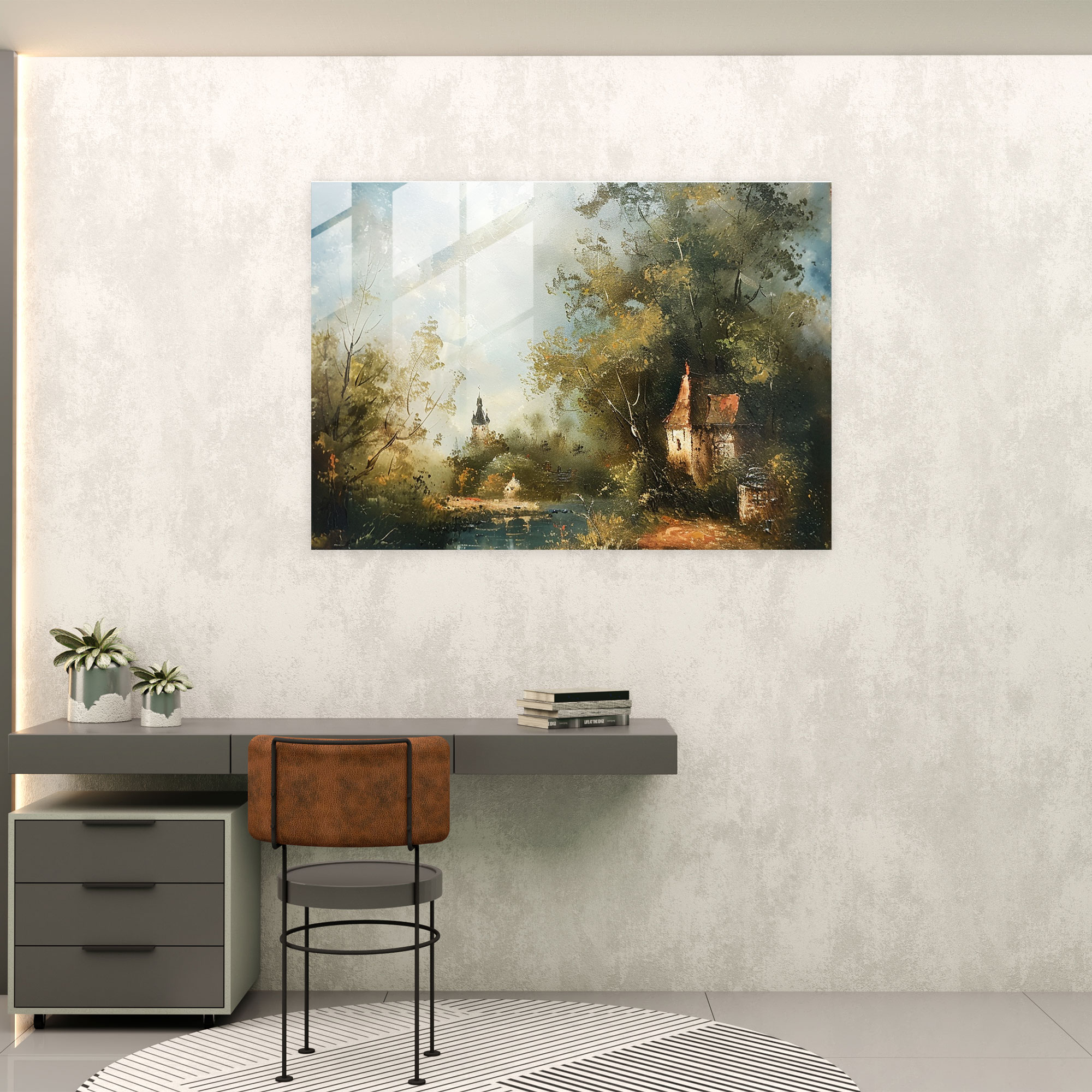 Rembrandt Landscape Home Decoration - Rembrandt, Home Decoration, Rembrandt, Wall Decoration