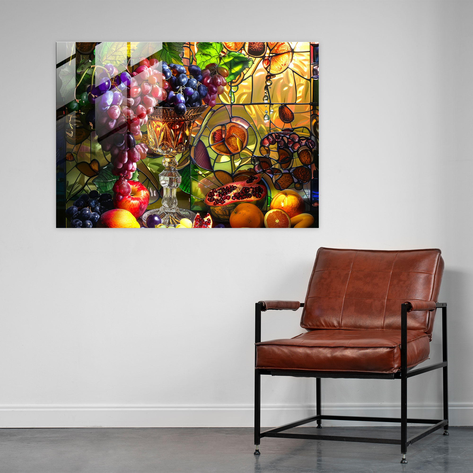 Rembrandt Fruits Glass Wall Art - Rembrandt, Glass Wall Art, Home Decoration, Rembrandt