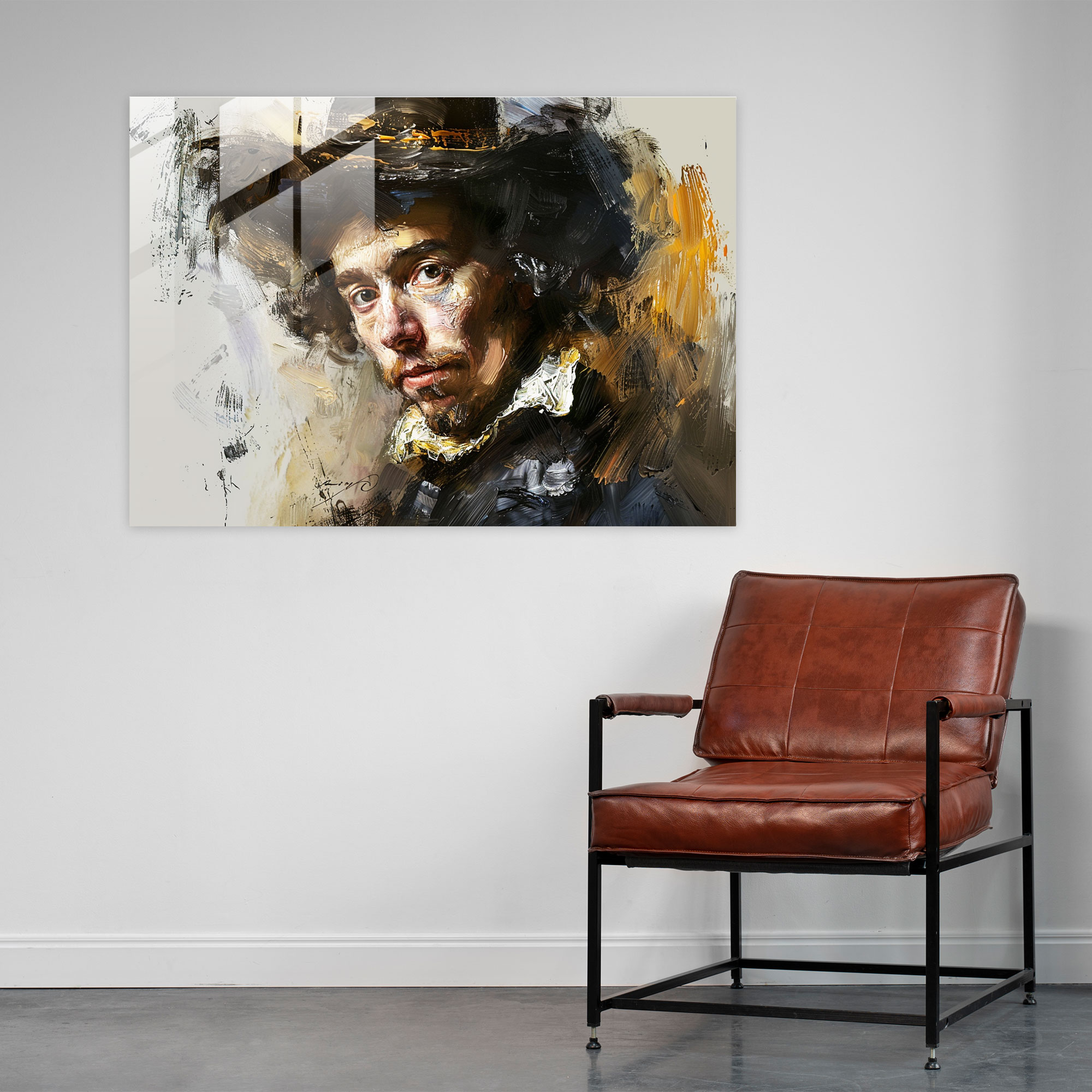 Rembrandt Self Portrait Home Decoration - Rembrandt, Home Decoration, Modern Art, Rembrandt