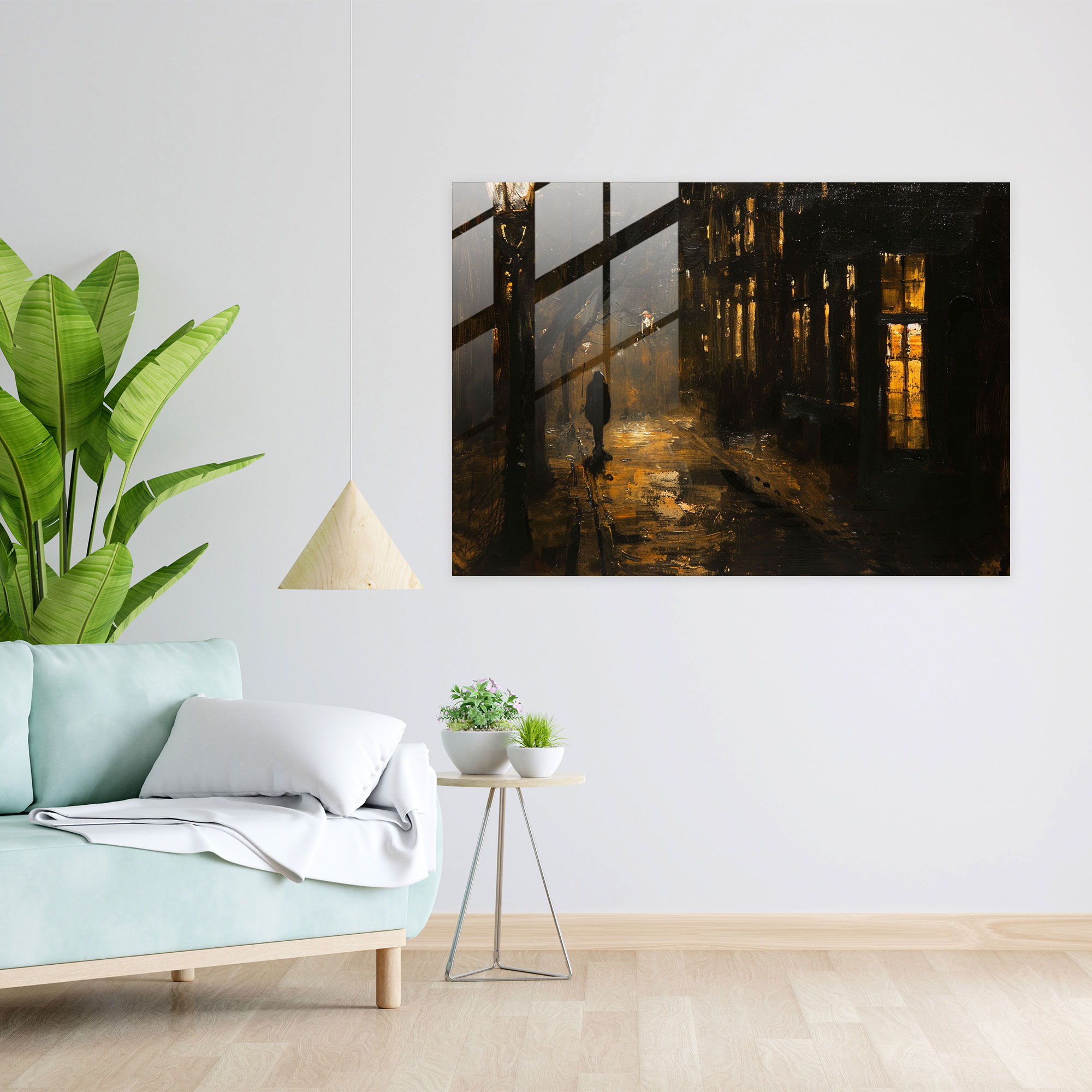 Rembrandt Glass Wall Art Modern Art - Rembrandt, Wall Decoration, Sophisticated, Modern Art
