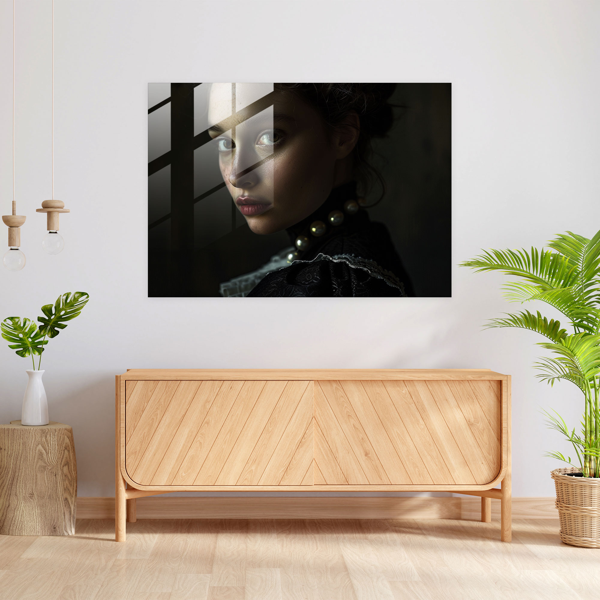 Rembrandt Glass Art Wall Decoration - Rembrandt, Intensity, Fine Art, Glass Art