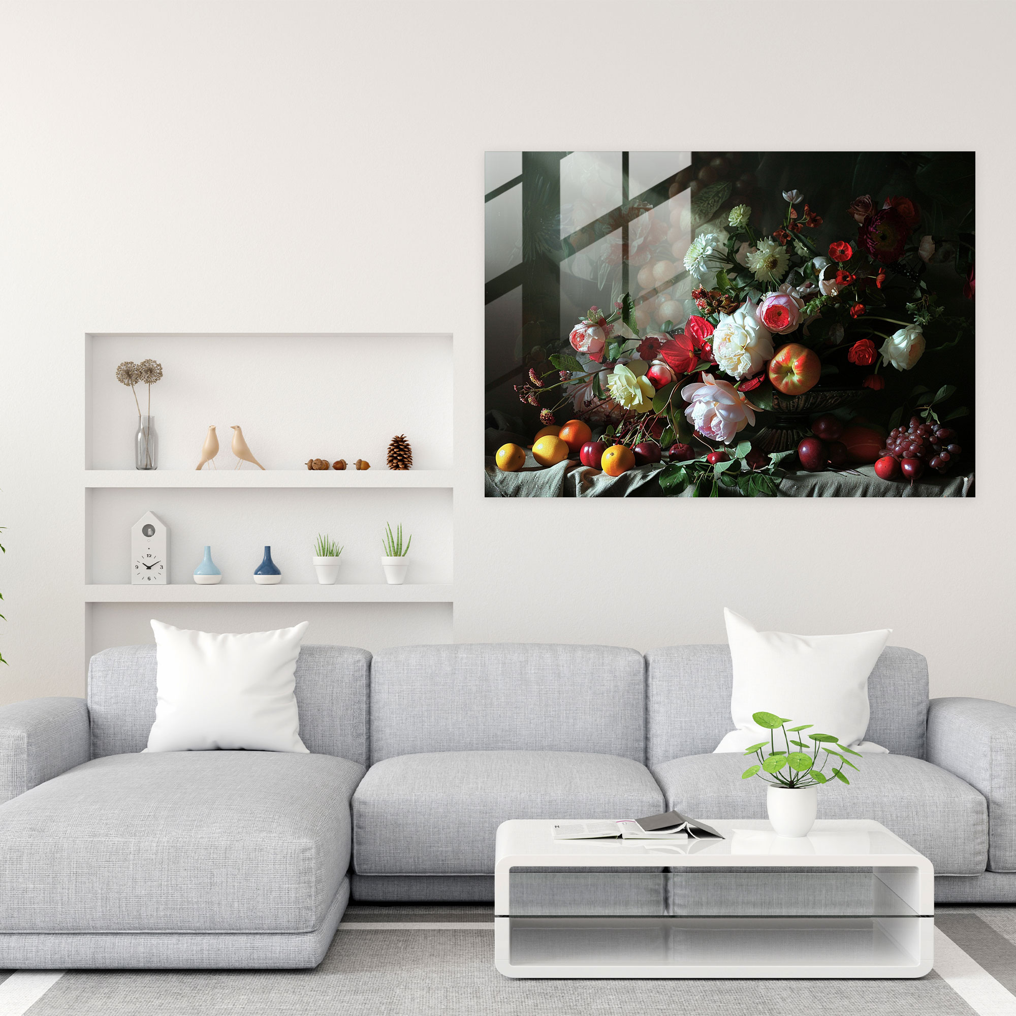 Rembrandt Glass Print Modern Art - Rembrandt, Modern Art, Classic, Glass Print