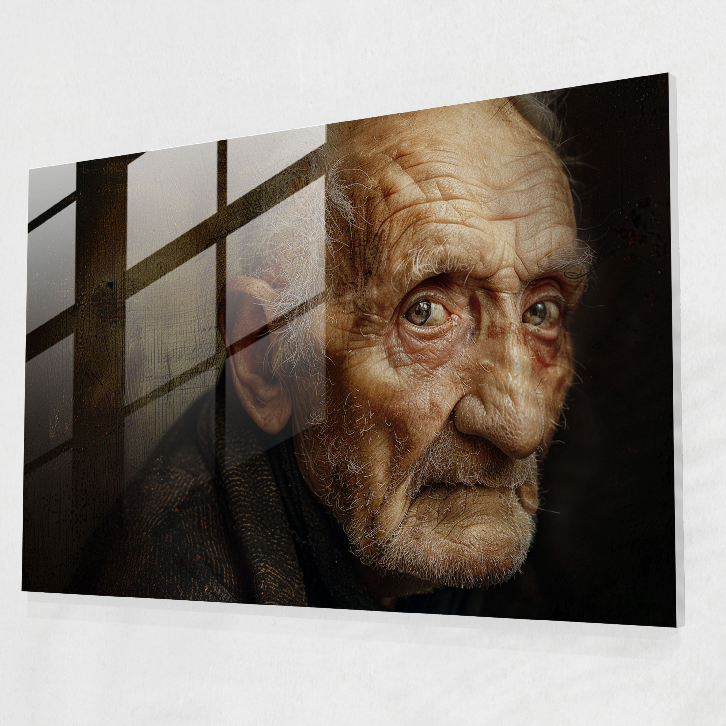 Rembrandt Glass Wall Art Home Decoration - Rembrandt, Home Decoration, Character, Rembrandt