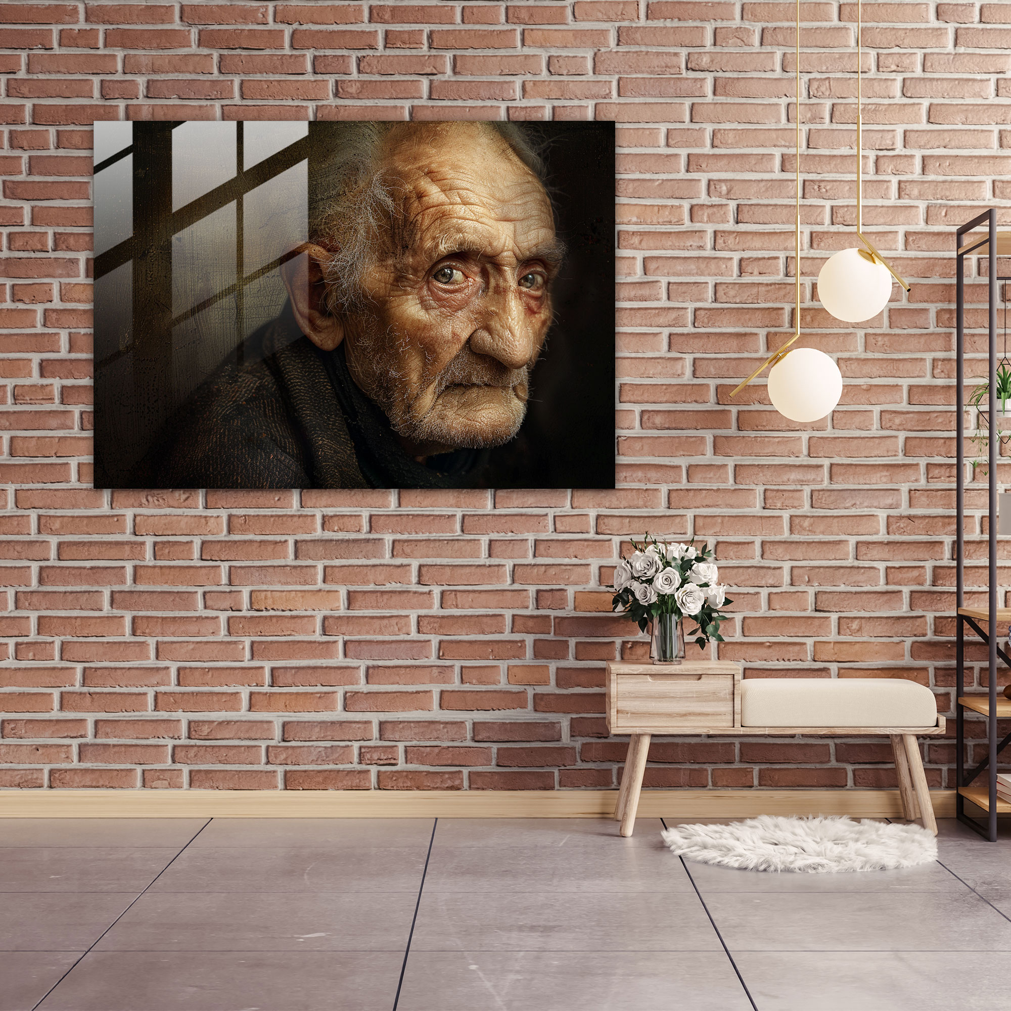 Rembrandt Glass Wall Art Home Decoration - Rembrandt, Home Decoration, Character, Rembrandt