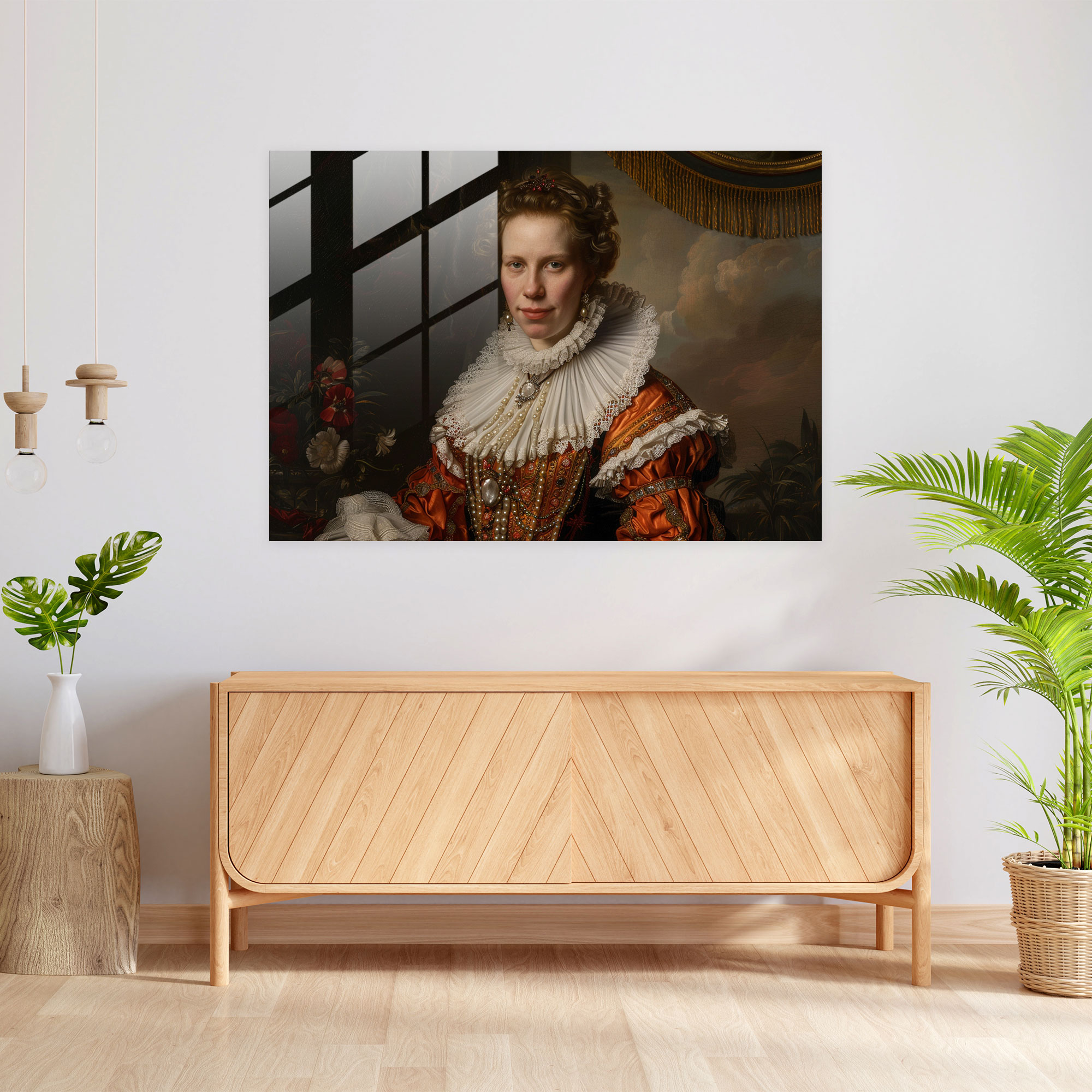 Rembrandt Glass Print Wall Decoration - Rembrandt, Rembrandt, Luxurious, Opulent