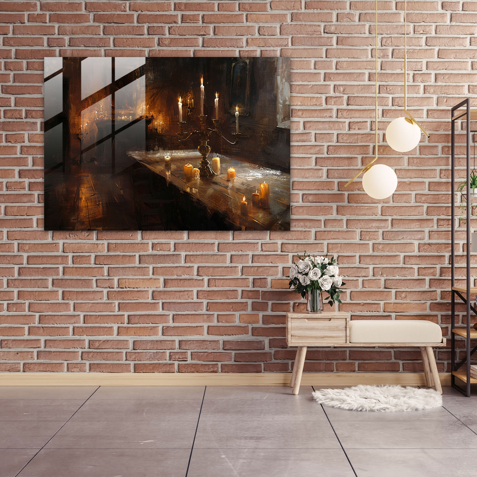 Rembrandt Glass Wall Art Home Decoration - Rembrandt, Rembrandt, Warmth, Glass Wall Art