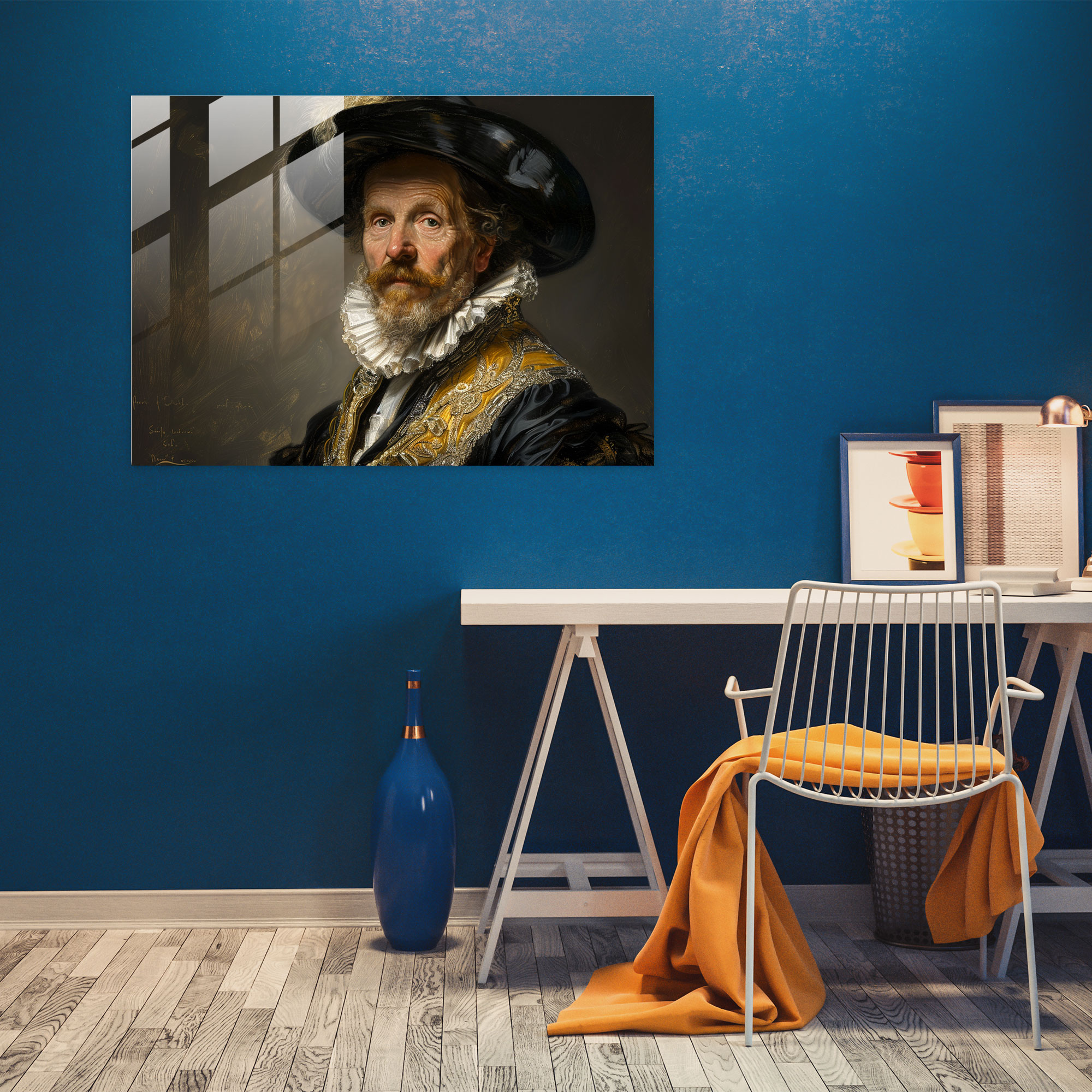 Rembrandt Glass Print Home Decoration - Rembrandt, Glass Print, Rembrandt, Wall Decoration