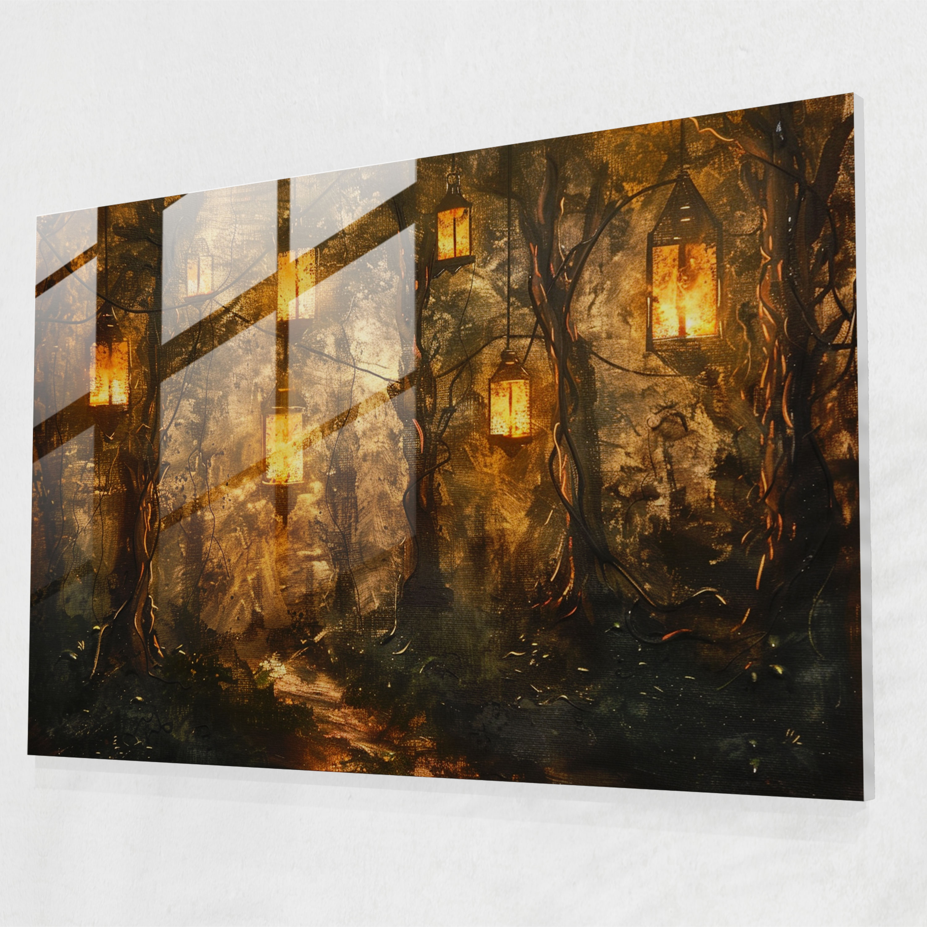 Rembrandt Glass Wall Art Modern Art - Rembrandt, Glass Art, Modern Art, Wall Decoration