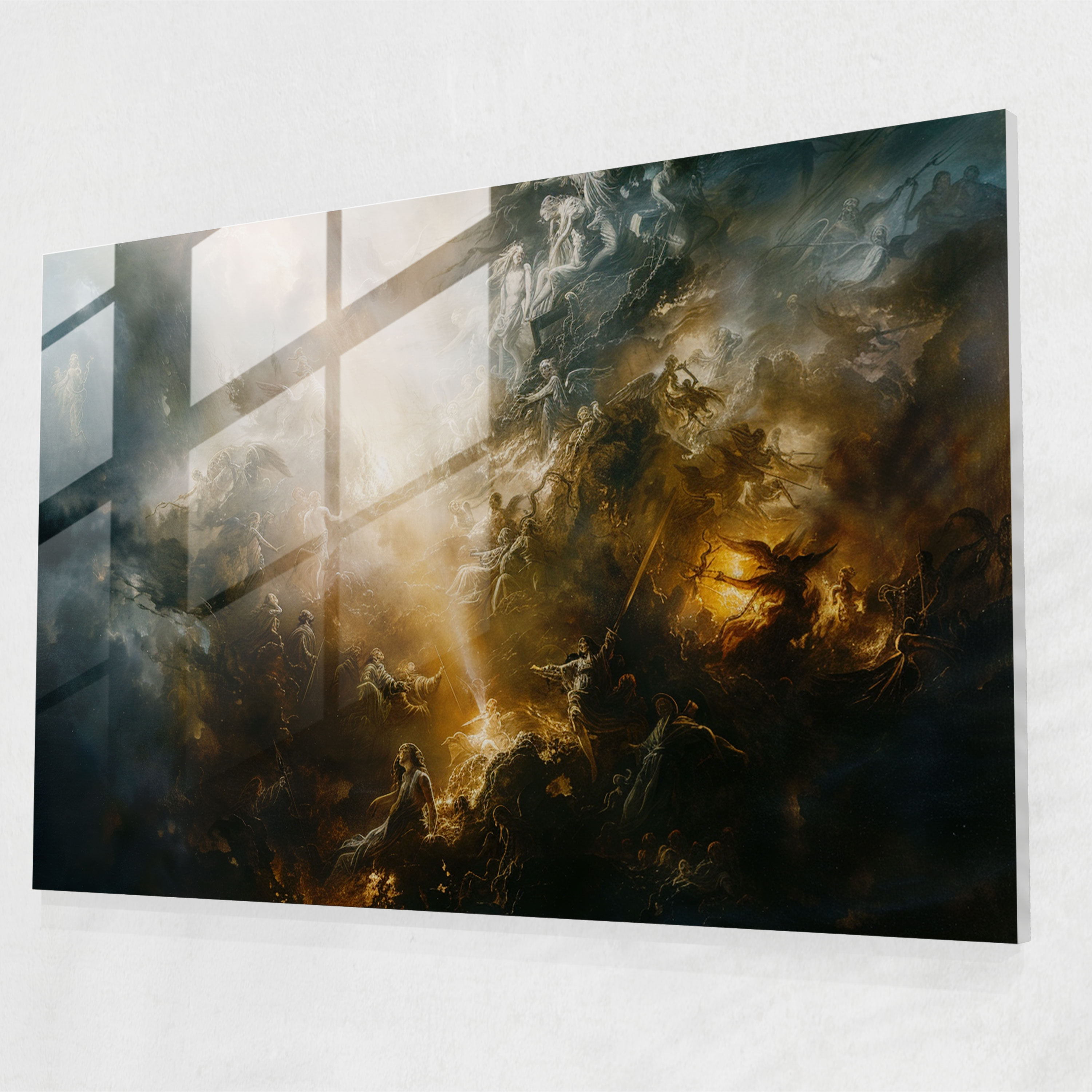 Rembrandt Glass Wall Art Home Decoration - Rembrandt, Modern Art, Rembrandt, Wall Decoration