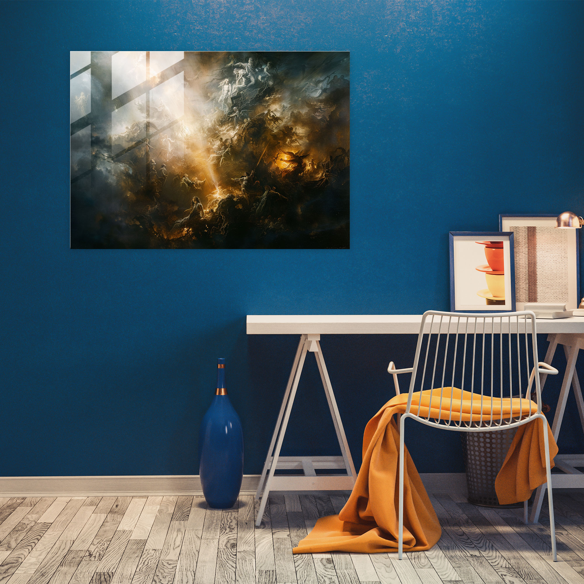 Rembrandt Glass Wall Art Home Decoration - Rembrandt, Modern Art, Rembrandt, Wall Decoration