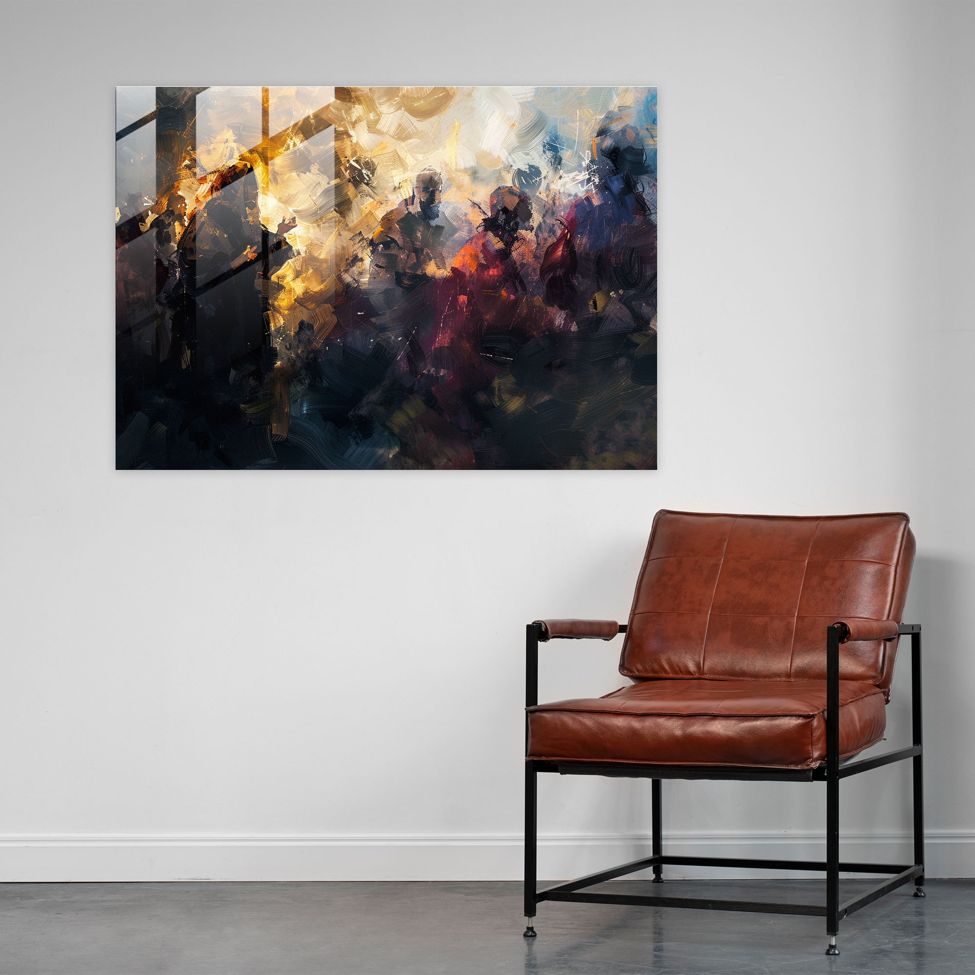 Rembrandt Historical Scene Glass Print - Rembrandt, Historical Scene, Glass Print, Rembrandt
