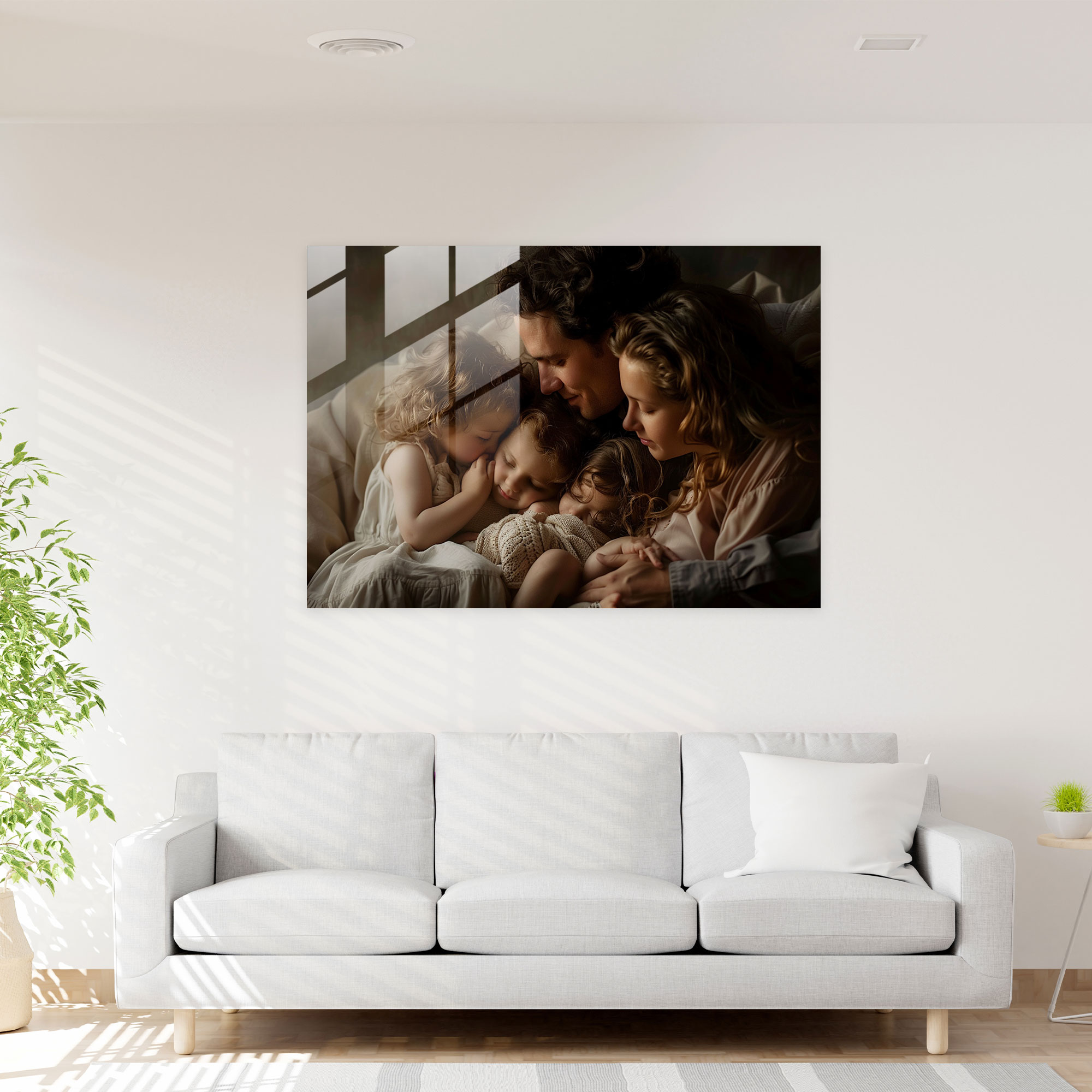 Rembrandt Glass Print Family Portrait - Rembrandt, Family Portrait, Rembrandt, Love And Connection