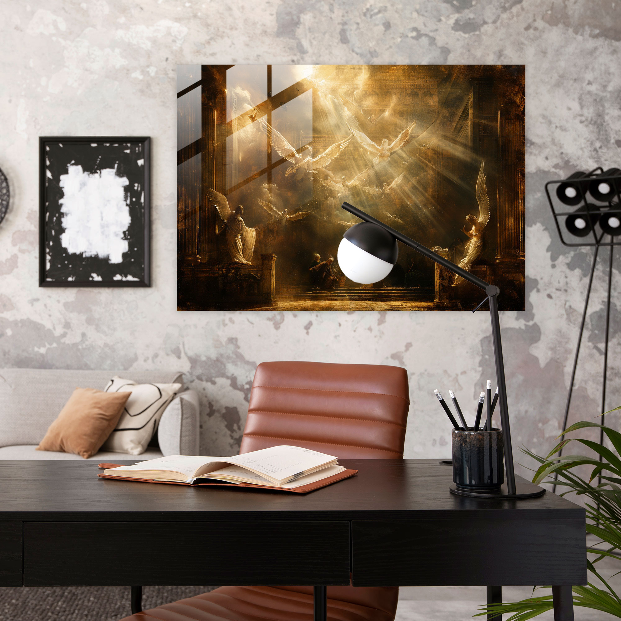 Rembrandt Glass Wall Art - Rembrandt, Rembrandt, Modern Art, Wall Decoration