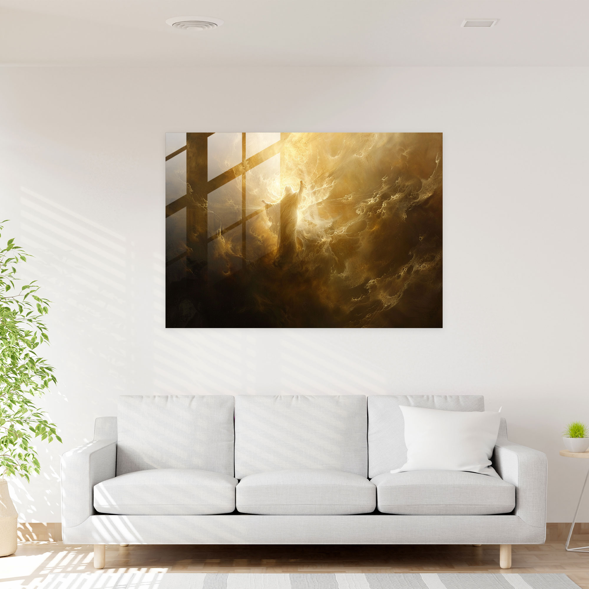 Rembrandt Glass Wall Art Glass Art - Rembrandt, Glass Wall Art, Wall Decoration, Glass Art