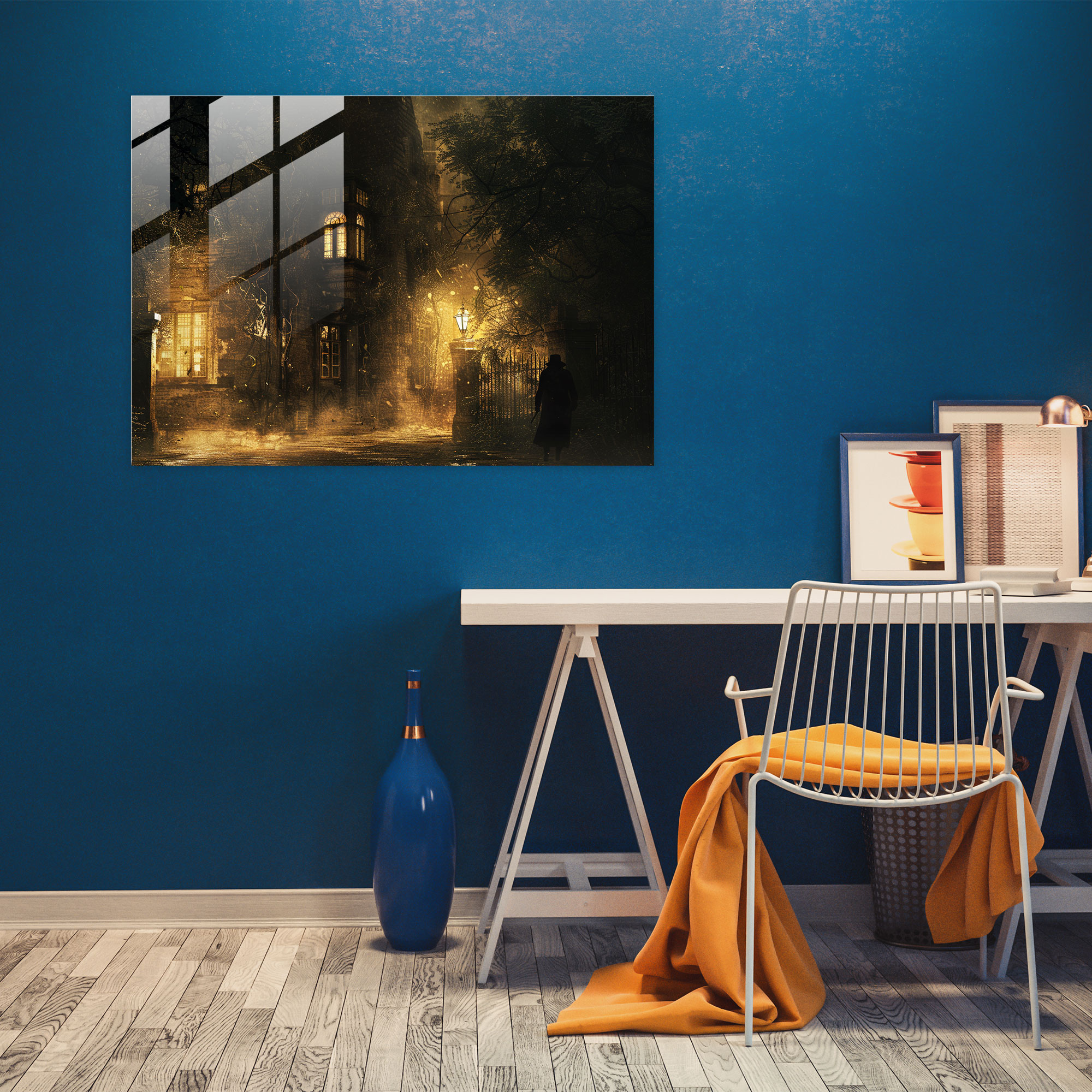 Rembrandt Glass Print Glass Art - Rembrandt, Glass Print, Home Decoration, Wall Decoration