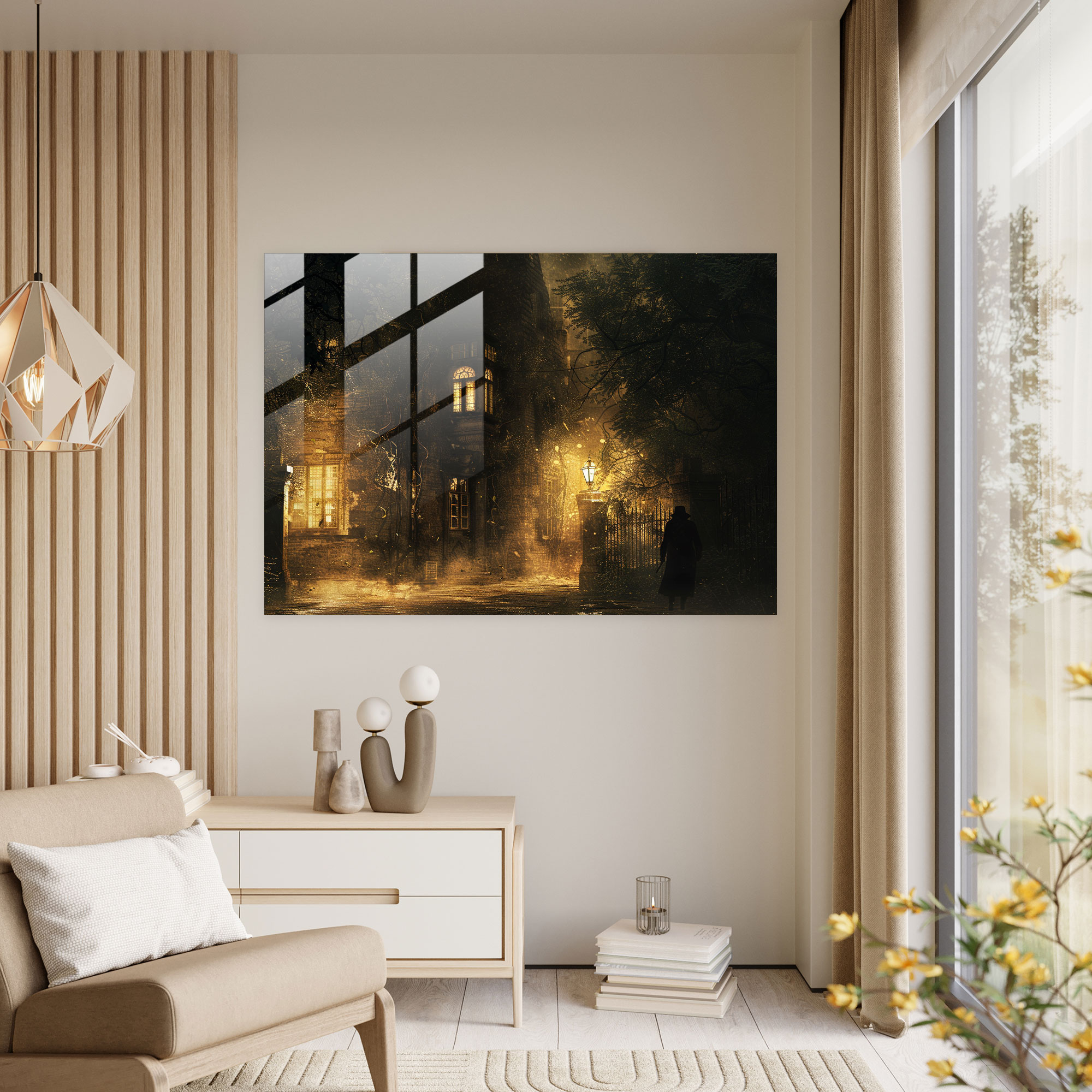 Rembrandt Glass Print Glass Art - Rembrandt, Glass Print, Home Decoration, Wall Decoration