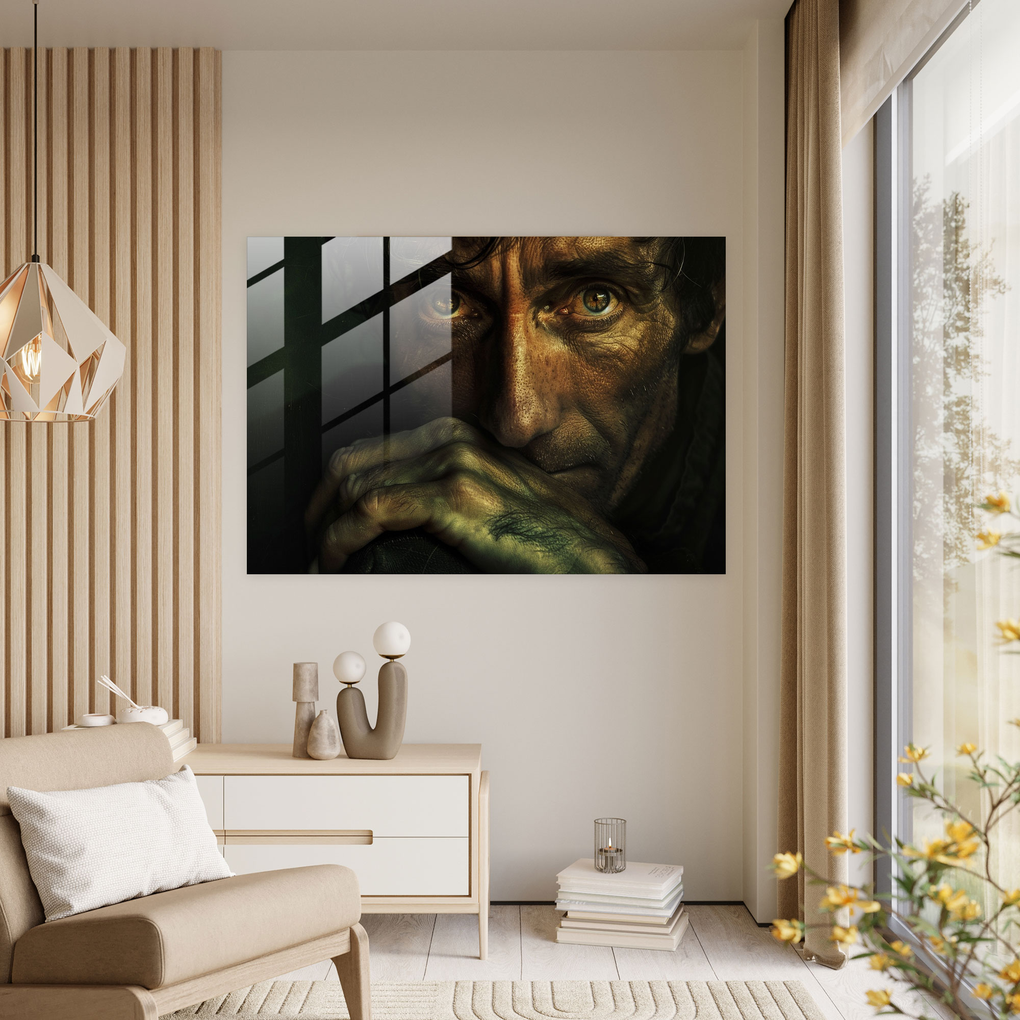 Rembrandt Glass Print Wall Decoration - Rembrandt, Wall Decoration, Modern Art, Glass Print